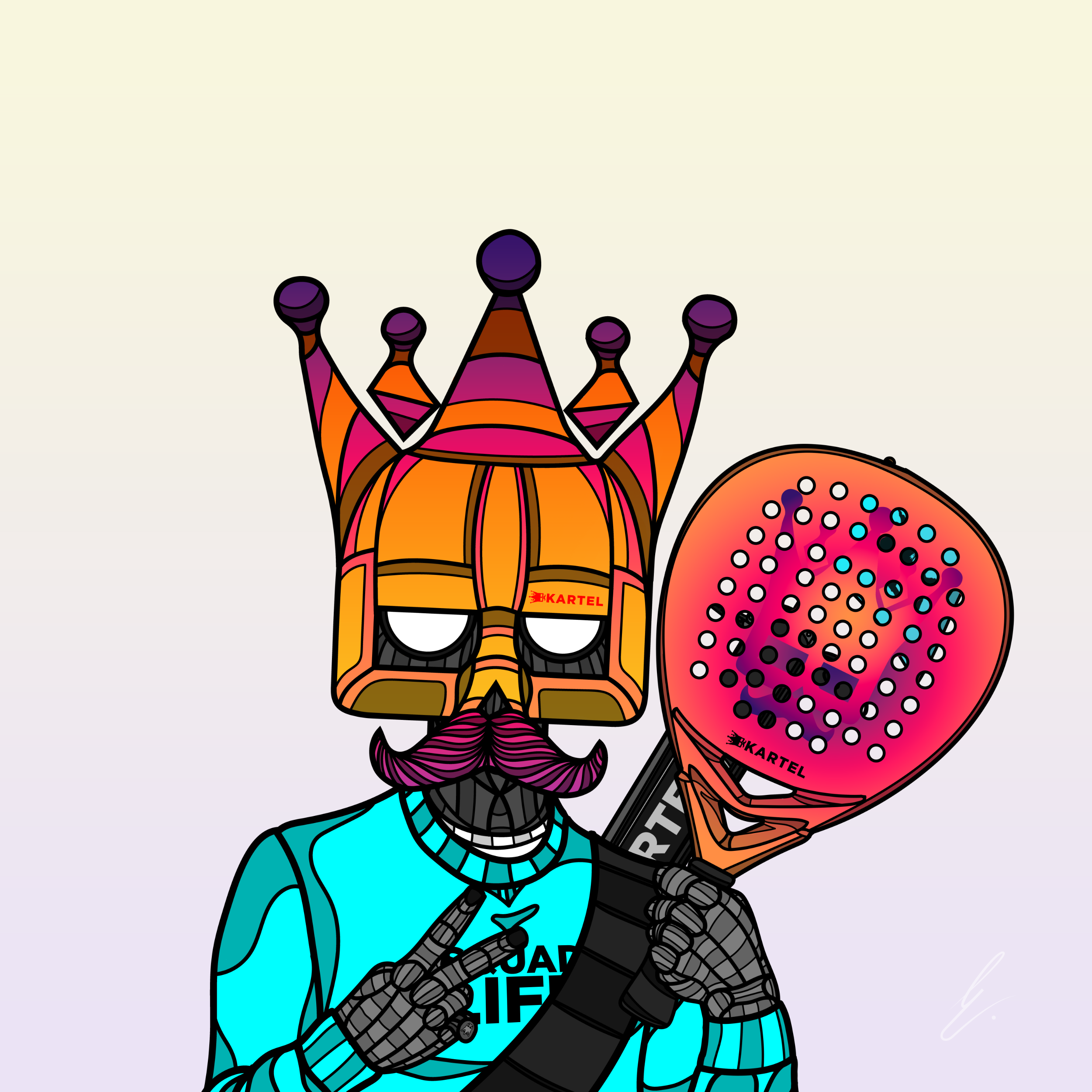 B-KARTEL: SQUADDIES #2032 NFT on Algorand