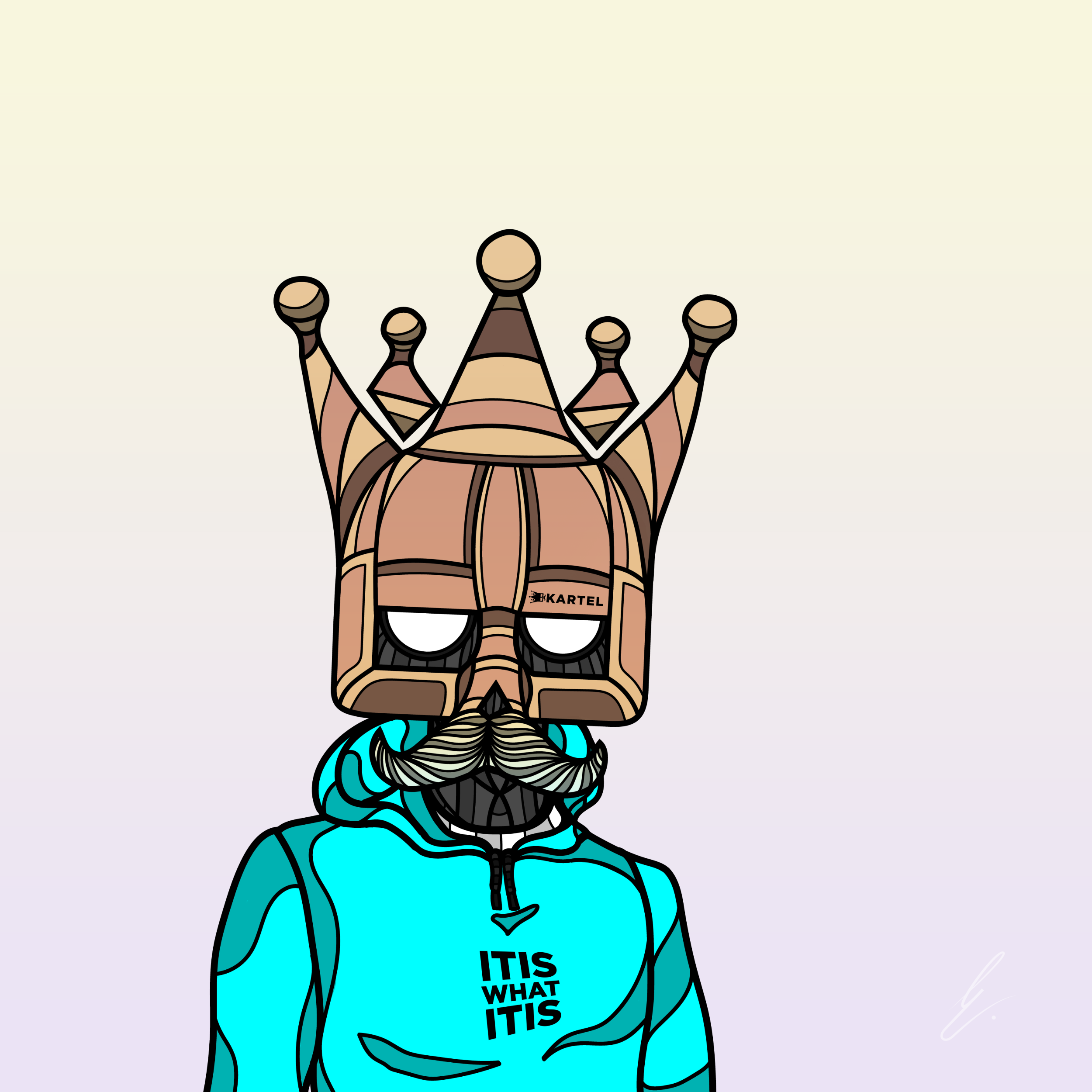 B-KARTEL: SQUADDIES #2034 NFT on Algorand