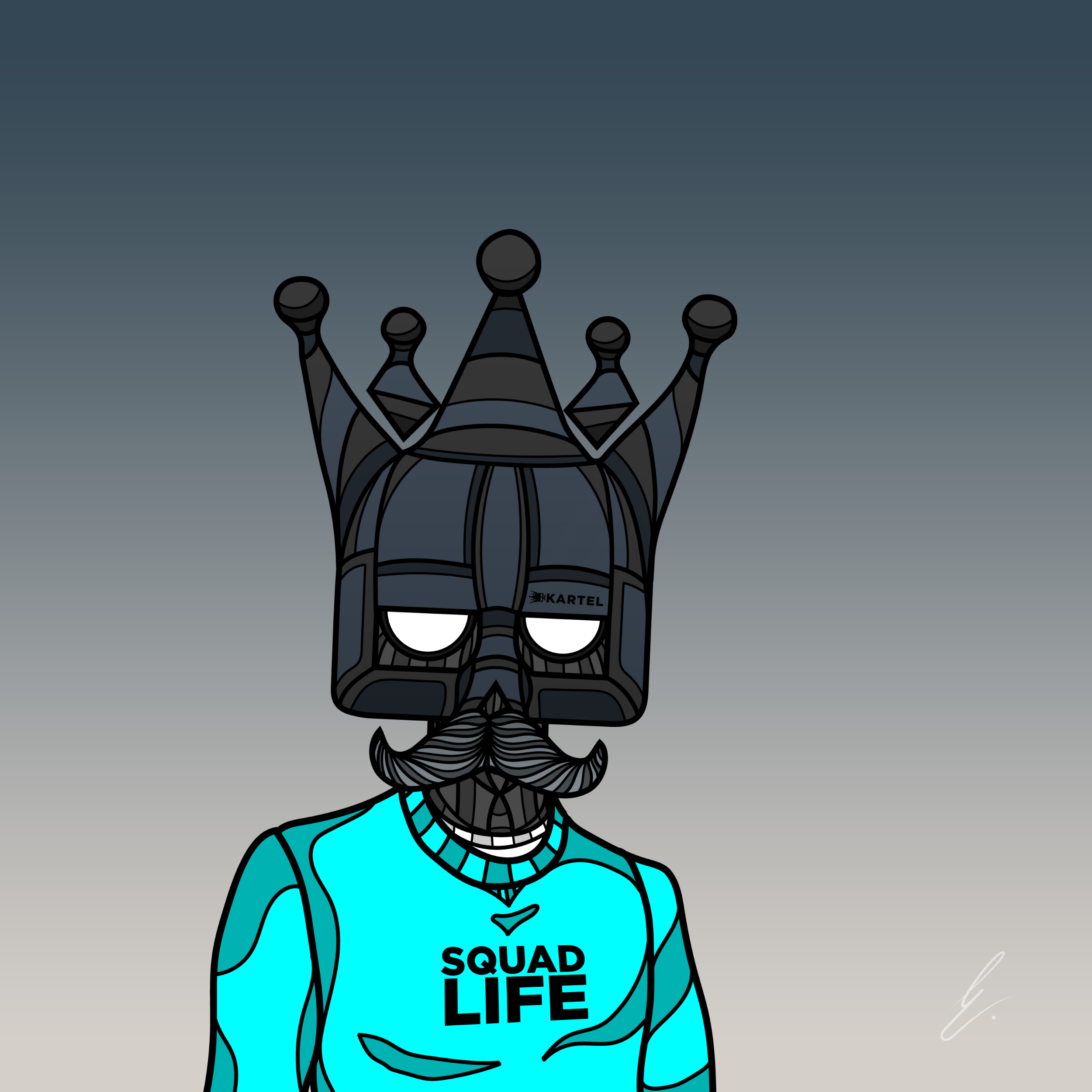 B-KARTEL: SQUADDIES #2036 NFT on Algorand