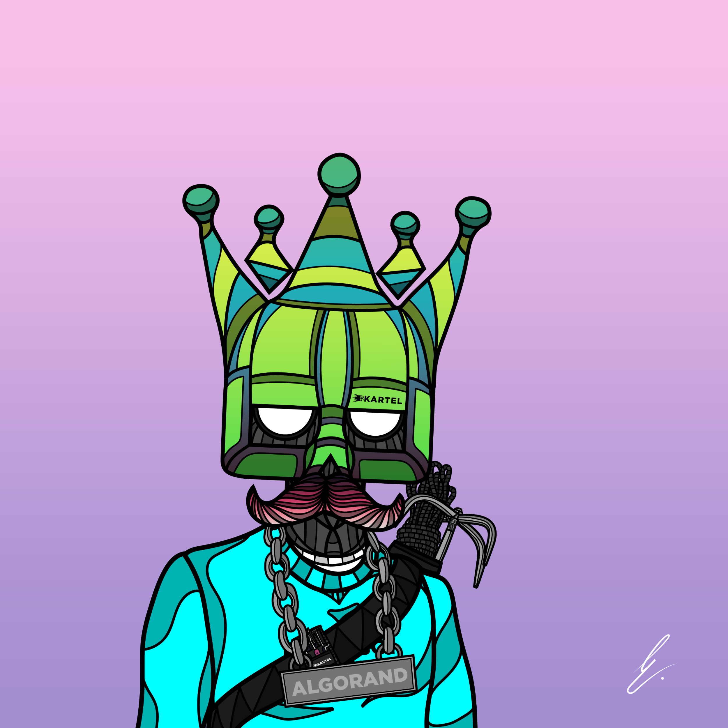 B-KARTEL: SQUADDIES #2040 NFT on Algorand