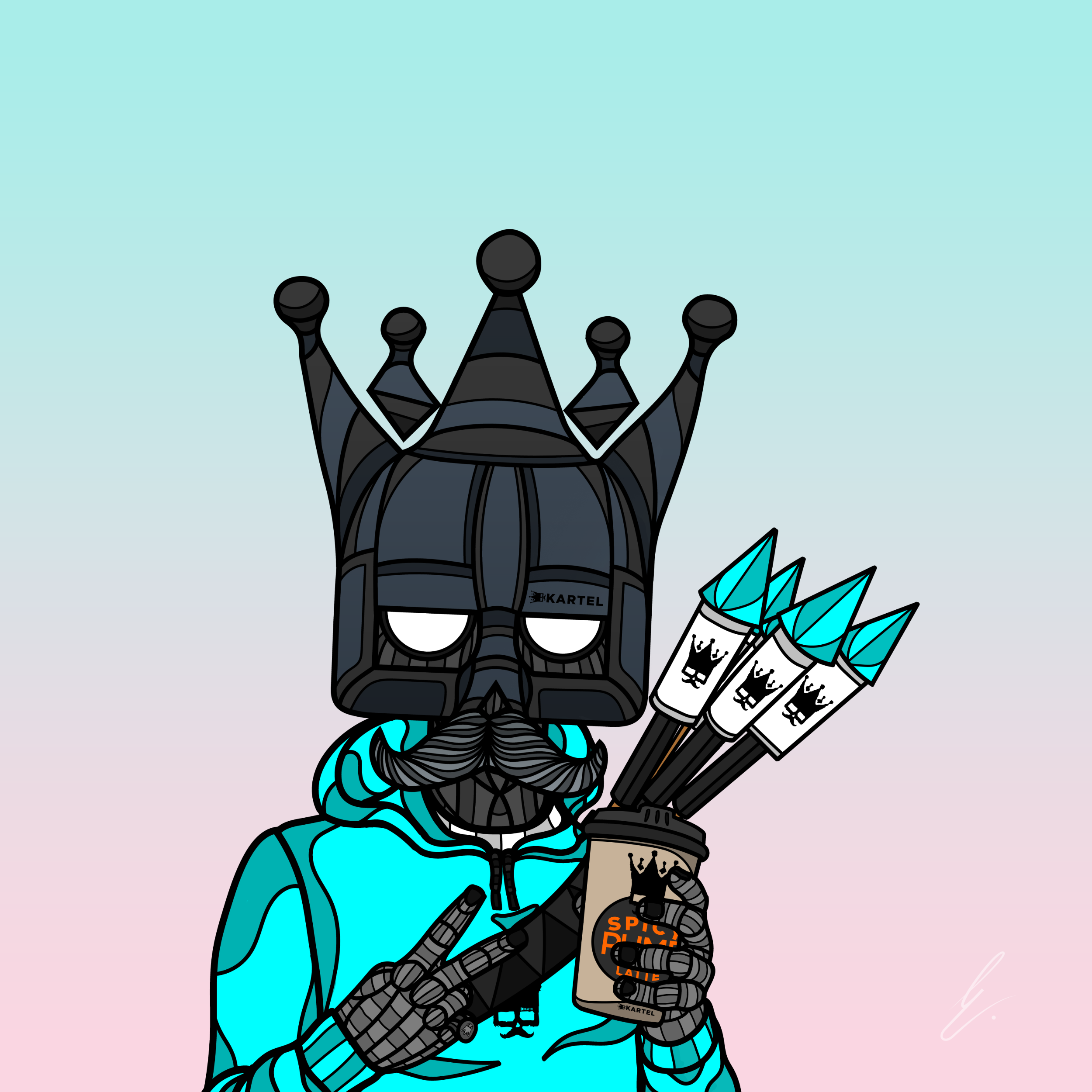 B-KARTEL: SQUADDIES #2042 NFT on Algorand