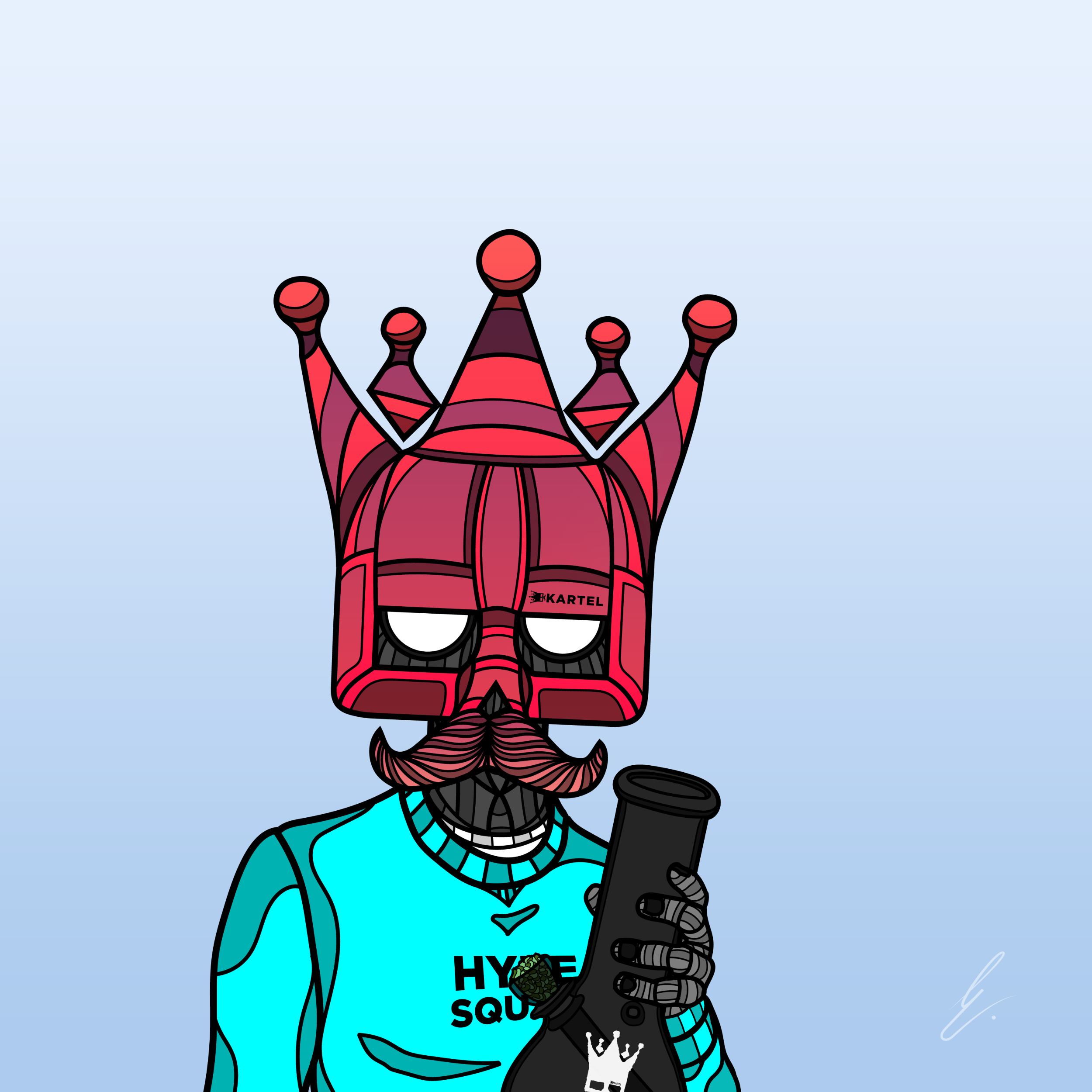 B-KARTEL: SQUADDIES #2043 NFT on Algorand