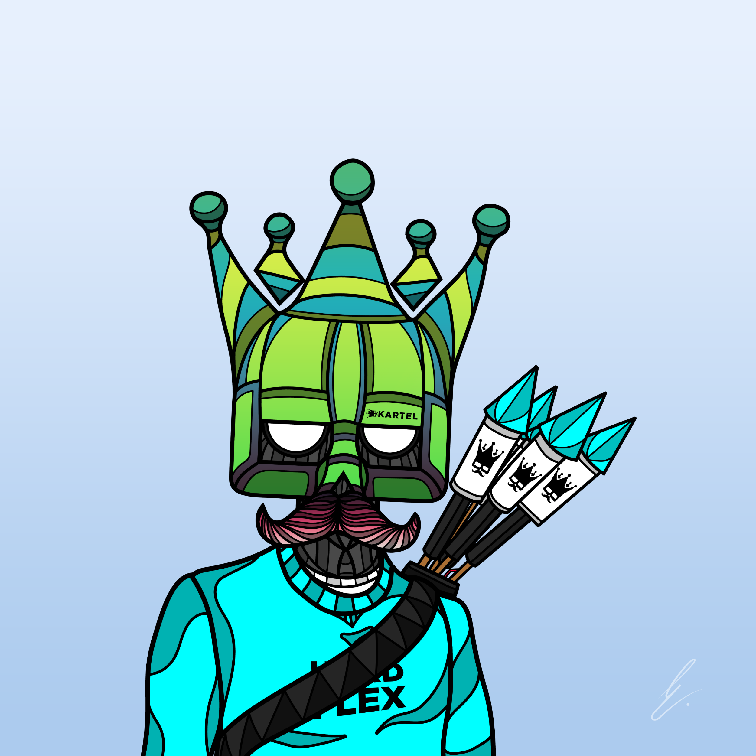 B-KARTEL: SQUADDIES #2047 NFT on Algorand