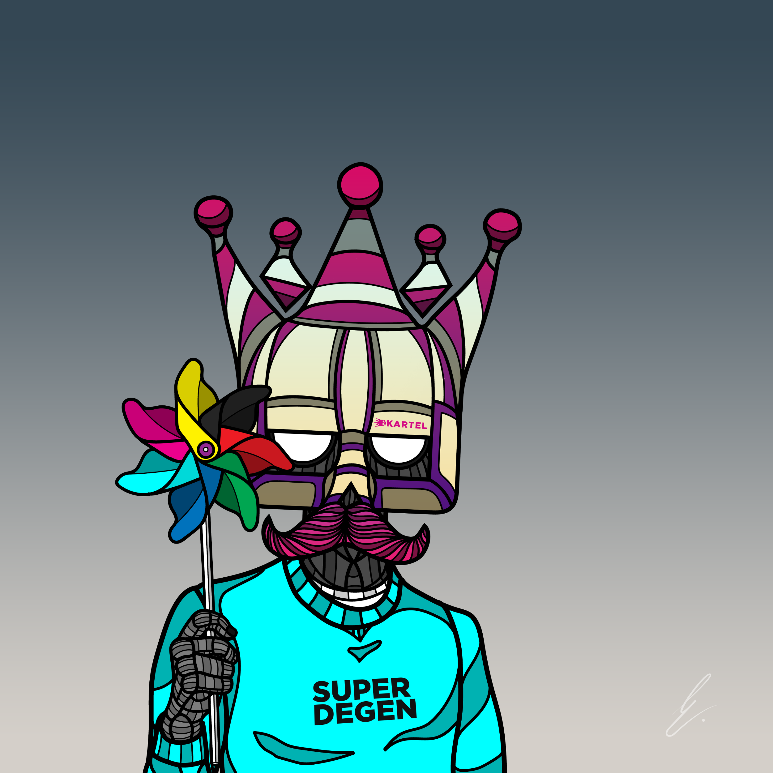 B-KARTEL: SQUADDIES #2048 NFT on Algorand