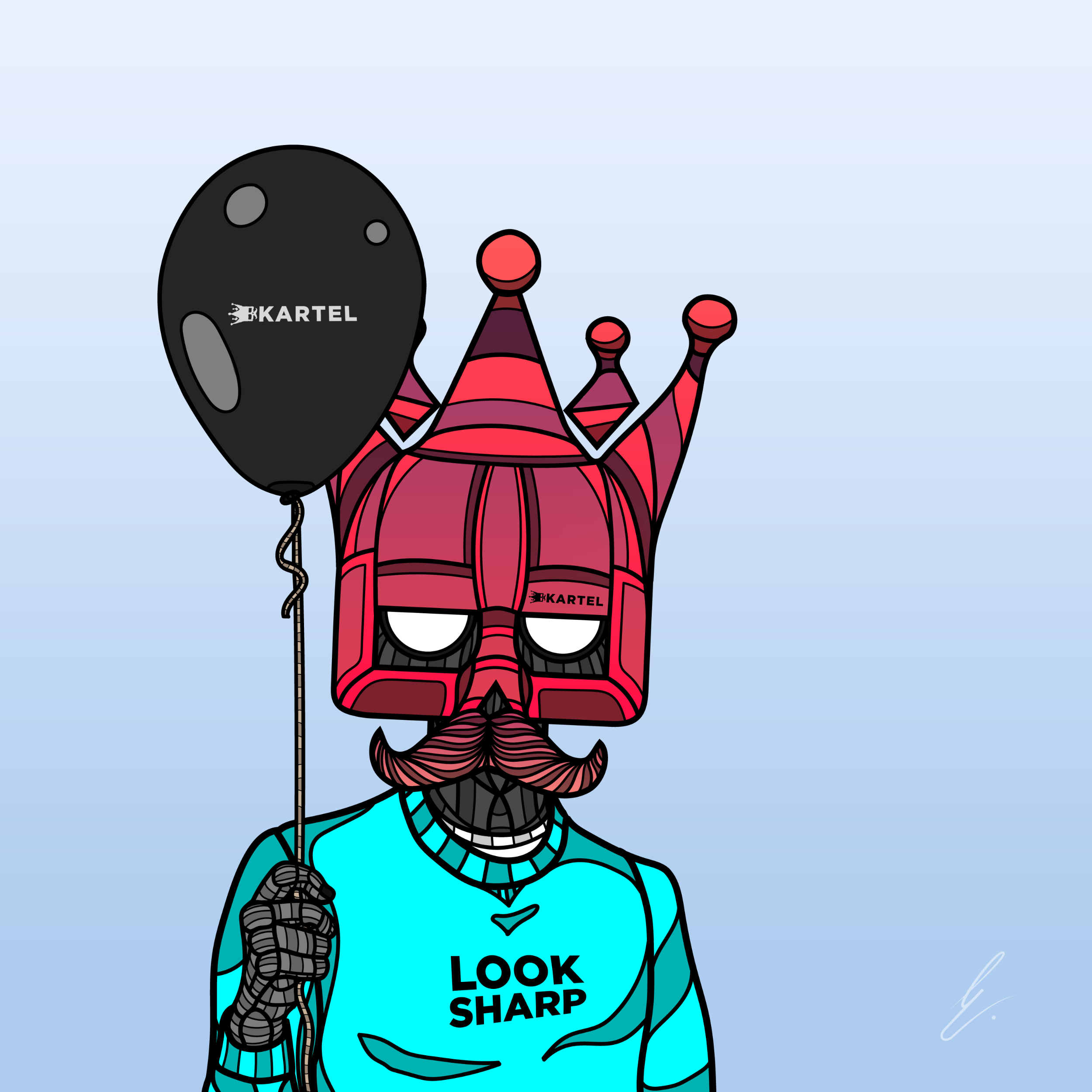 B-KARTEL: SQUADDIES #2050 NFT on Algorand