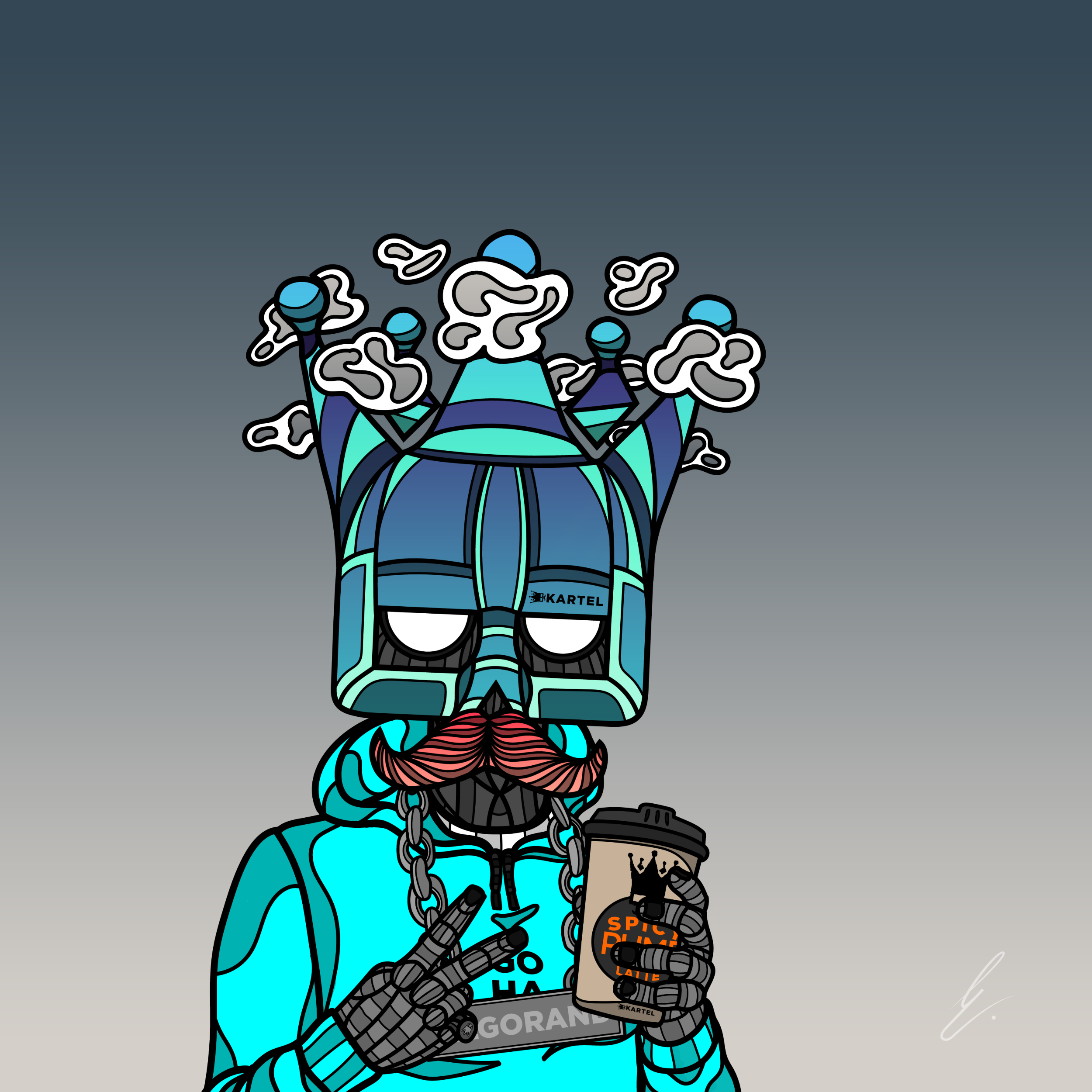 B-KARTEL: SQUADDIES #2052 NFT on Algorand