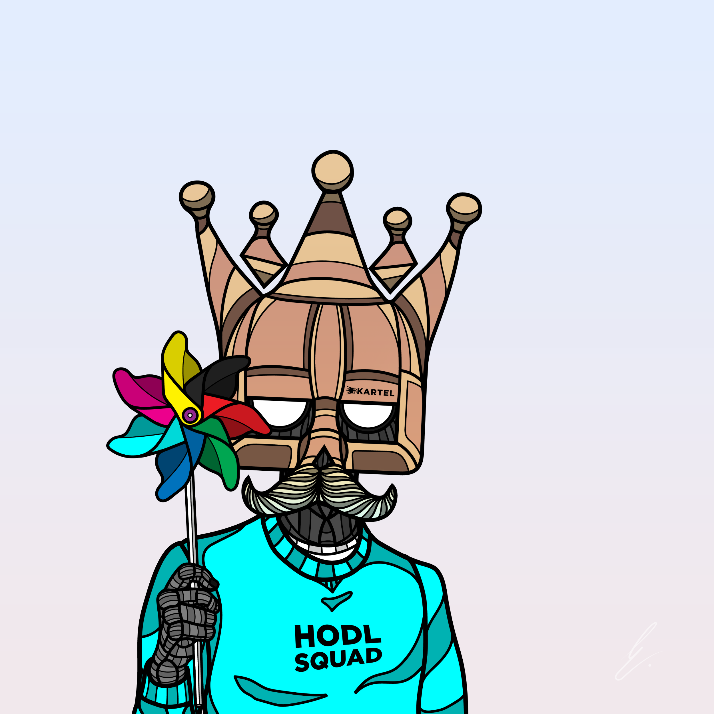 B-KARTEL: SQUADDIES #2053 NFT on Algorand