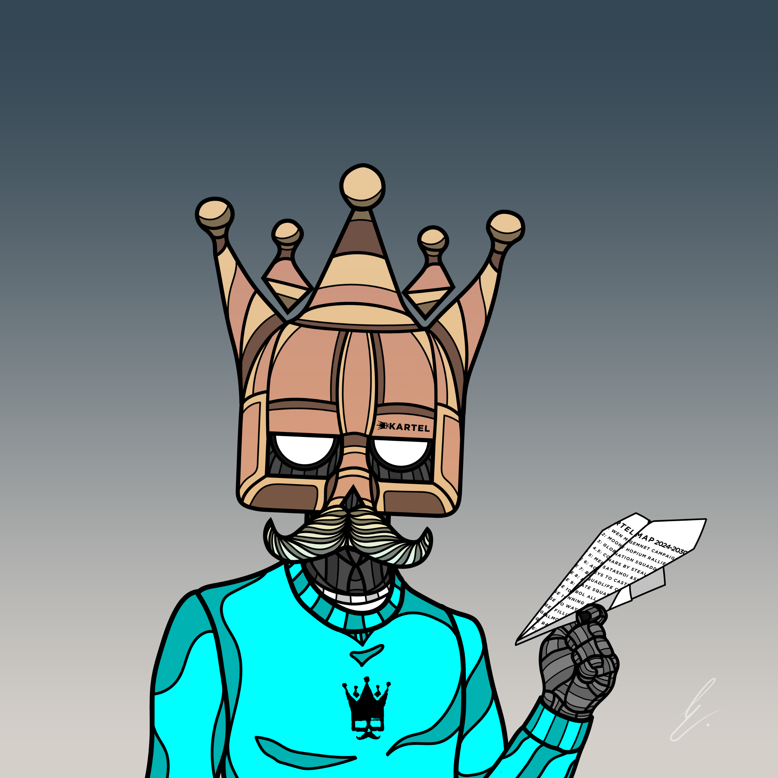 B-KARTEL: SQUADDIES #2055 NFT on Algorand