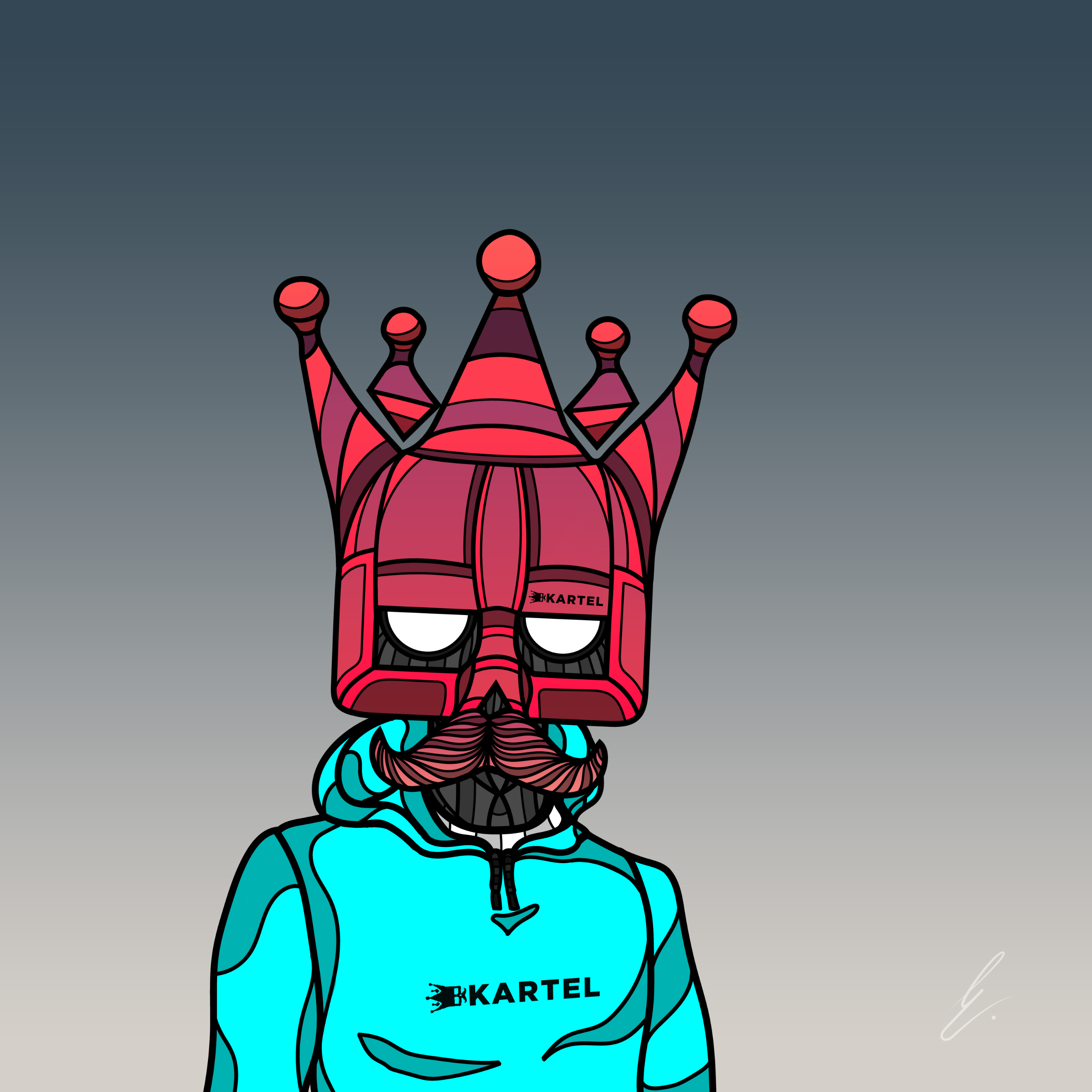 B-KARTEL: SQUADDIES #2057 NFT on Algorand