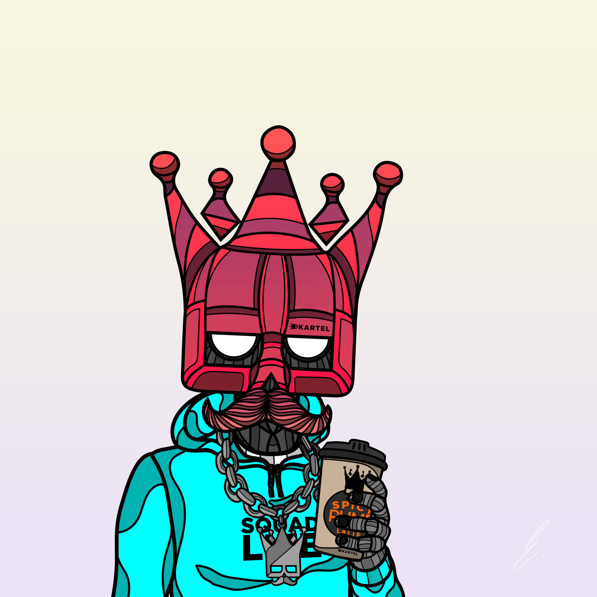 B-KARTEL: SQUADDIES #2060 NFT on Algorand