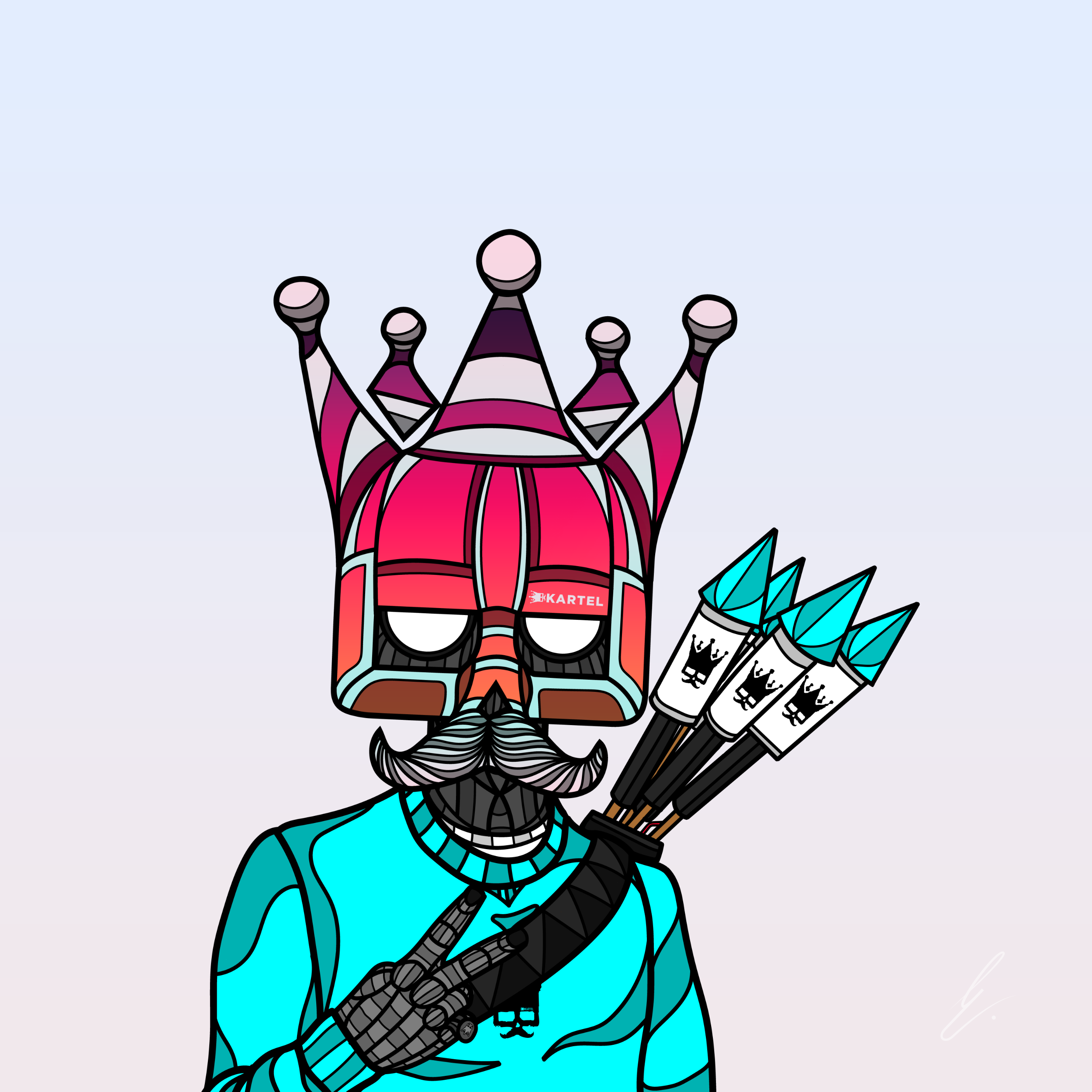 B-KARTEL: SQUADDIES #2061 NFT on Algorand