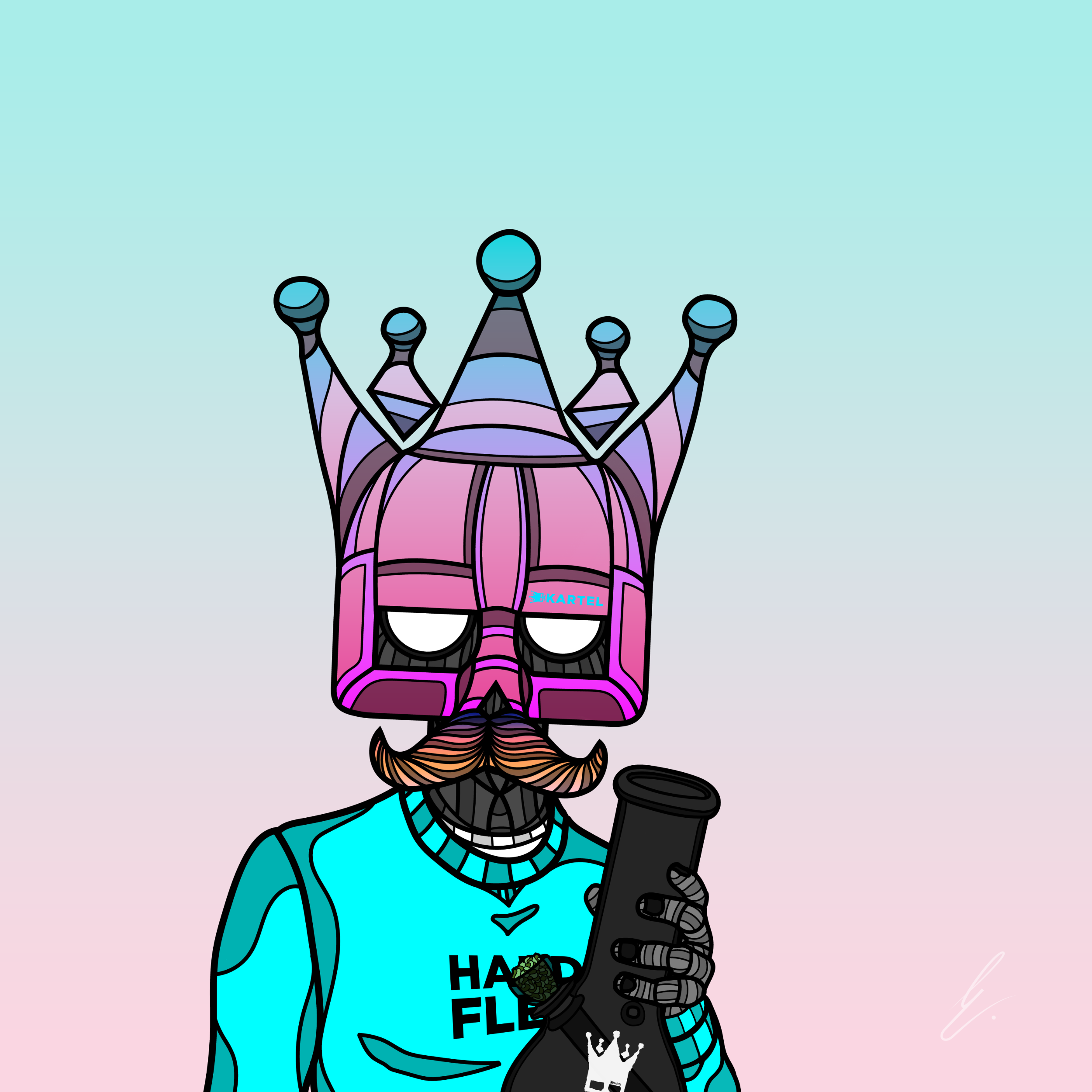 B-KARTEL: SQUADDIES #2063 NFT on Algorand