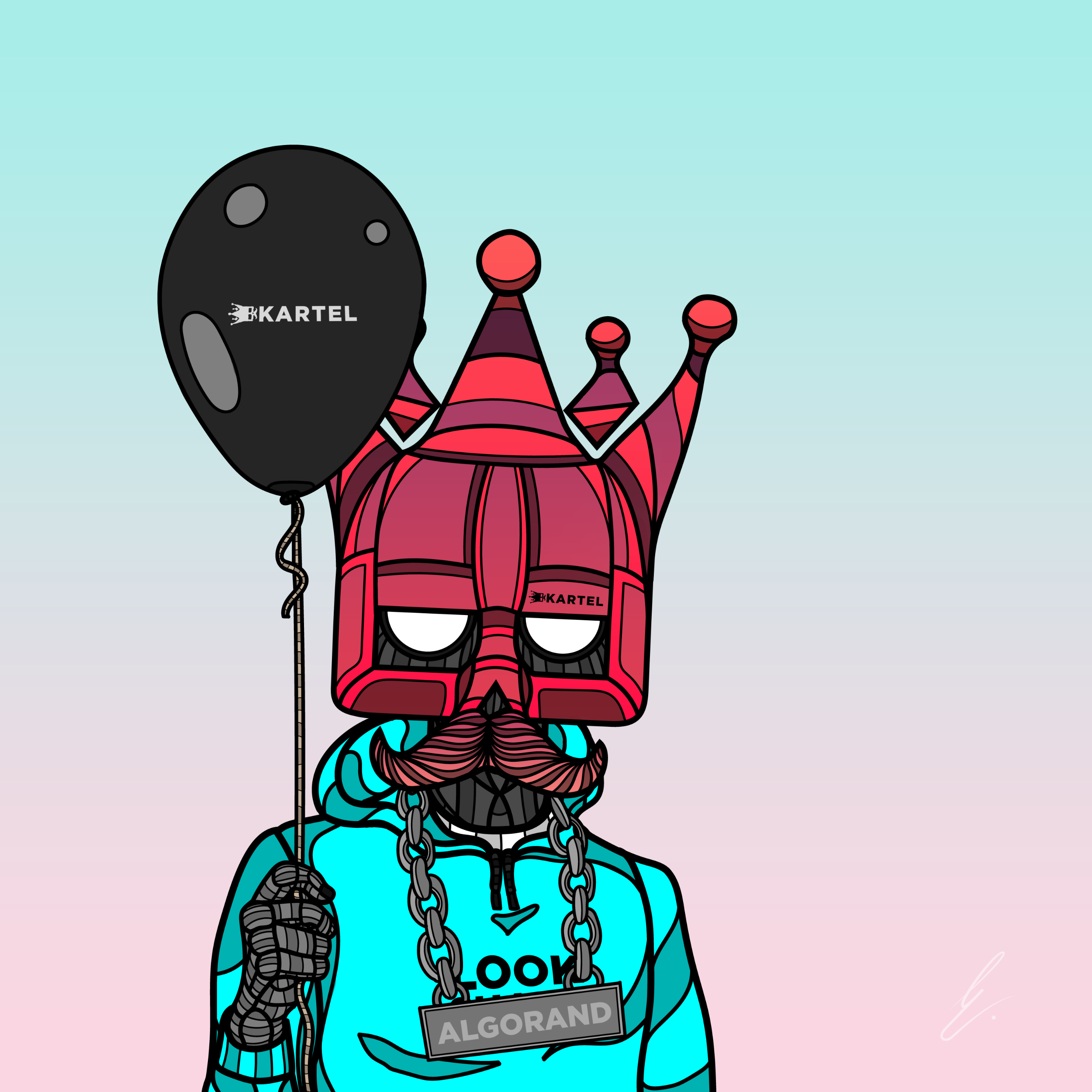 B-KARTEL: SQUADDIES #2064 NFT on Algorand