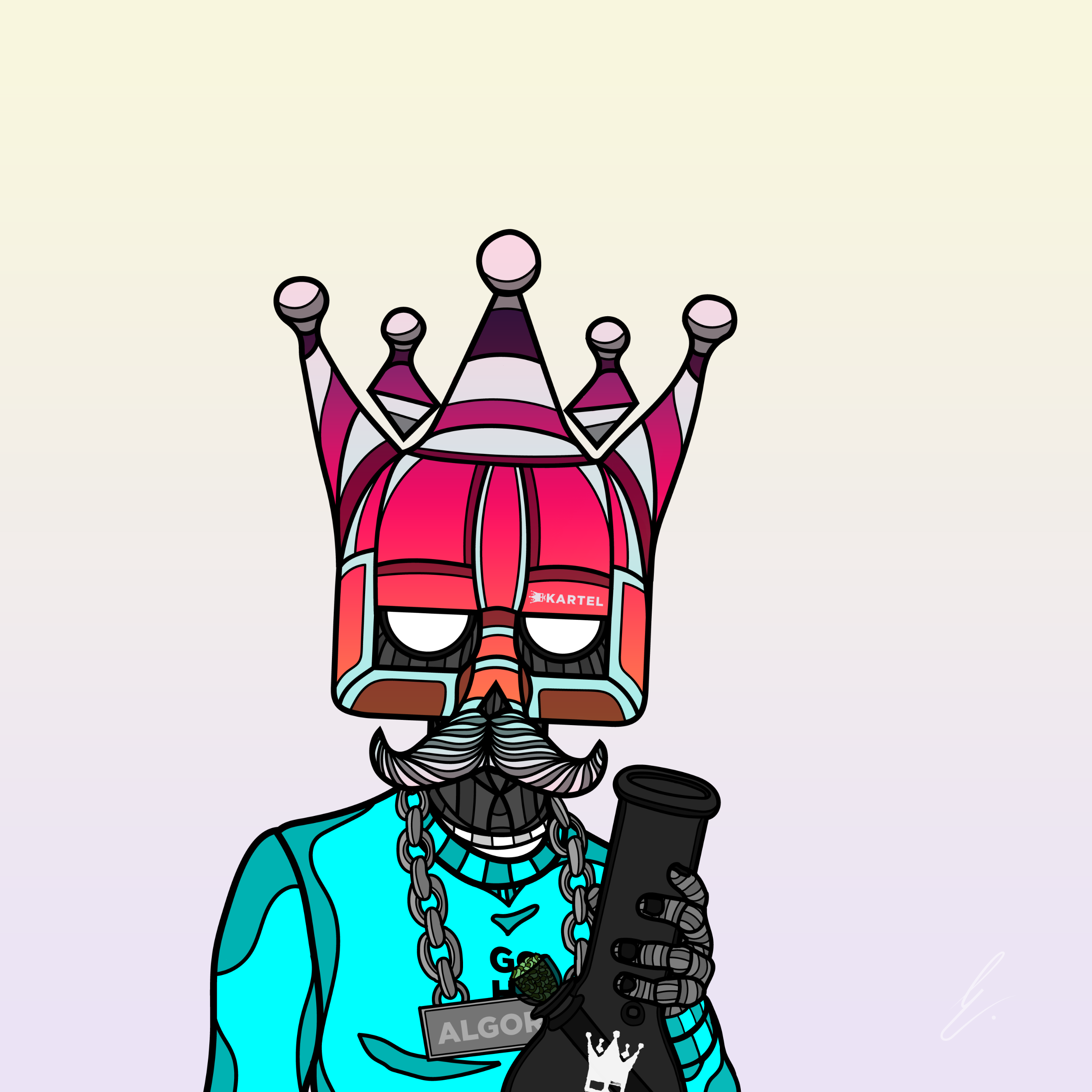 B-KARTEL: SQUADDIES #2070 NFT on Algorand