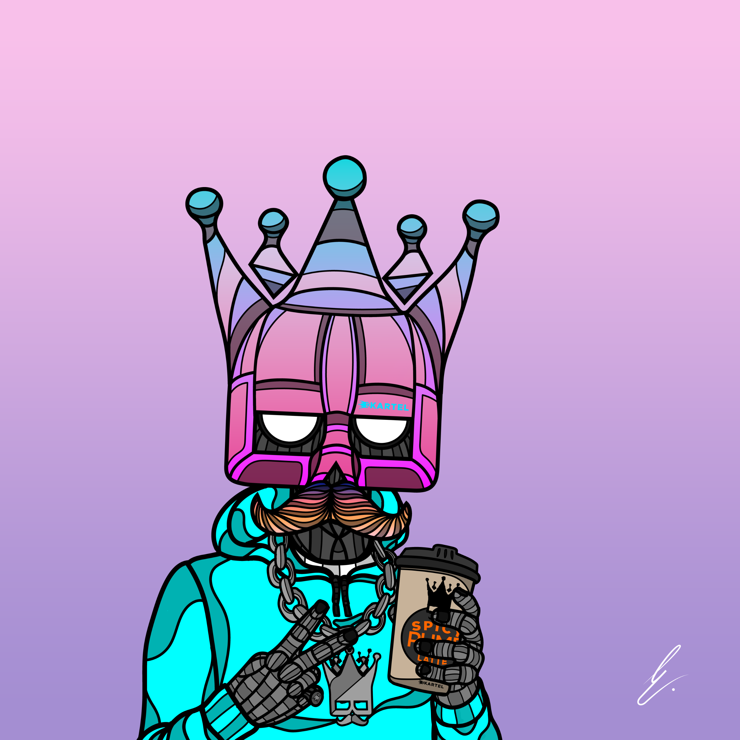 B-KARTEL: SQUADDIES #2072 NFT on Algorand