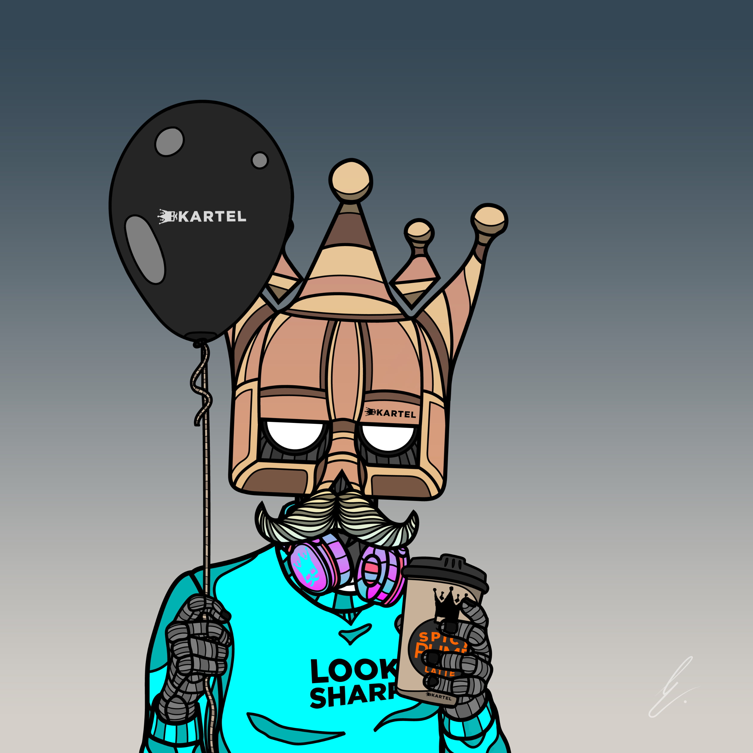 B-KARTEL: SQUADDIES #2074 NFT on Algorand