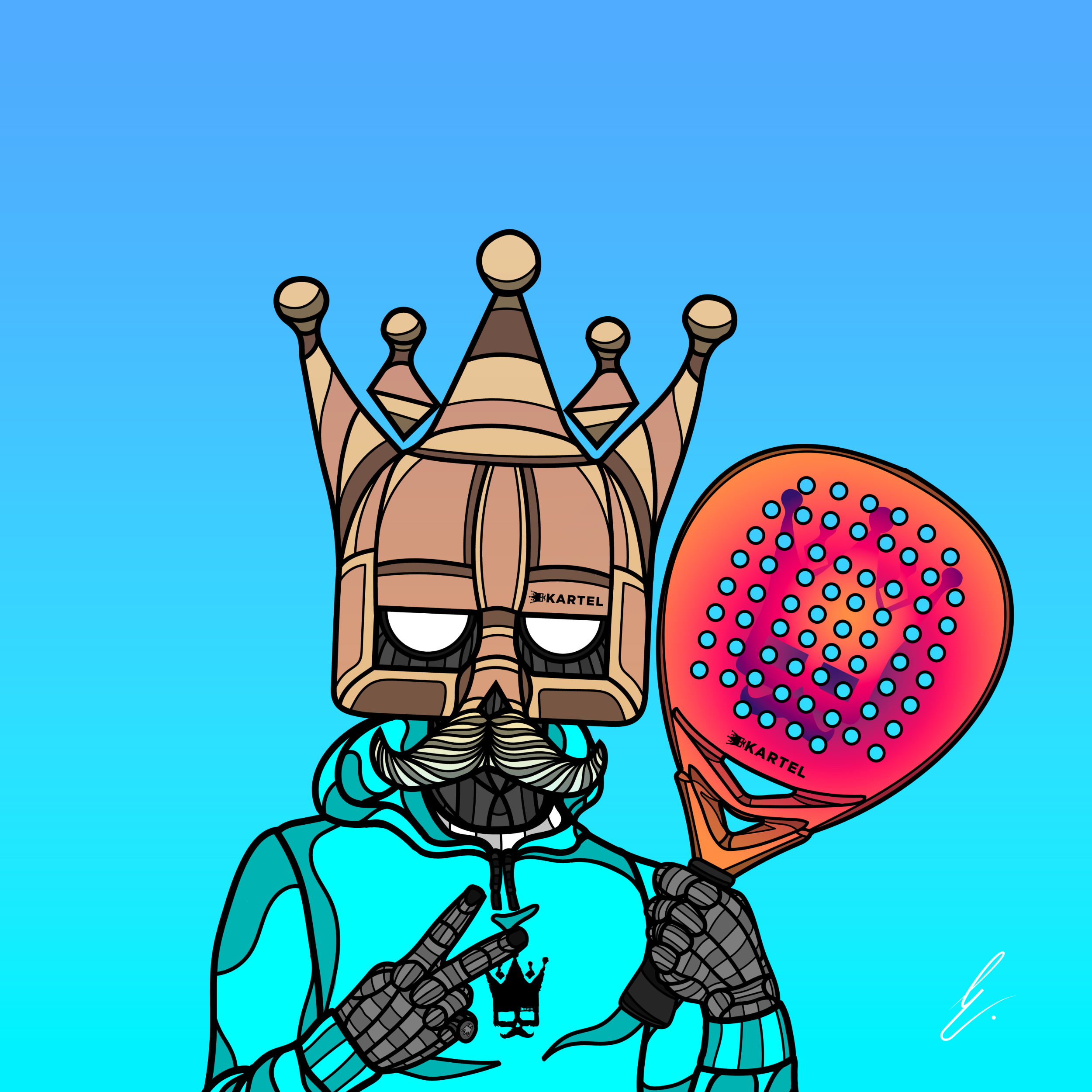 B-KARTEL: SQUADDIES #2076 NFT on Algorand