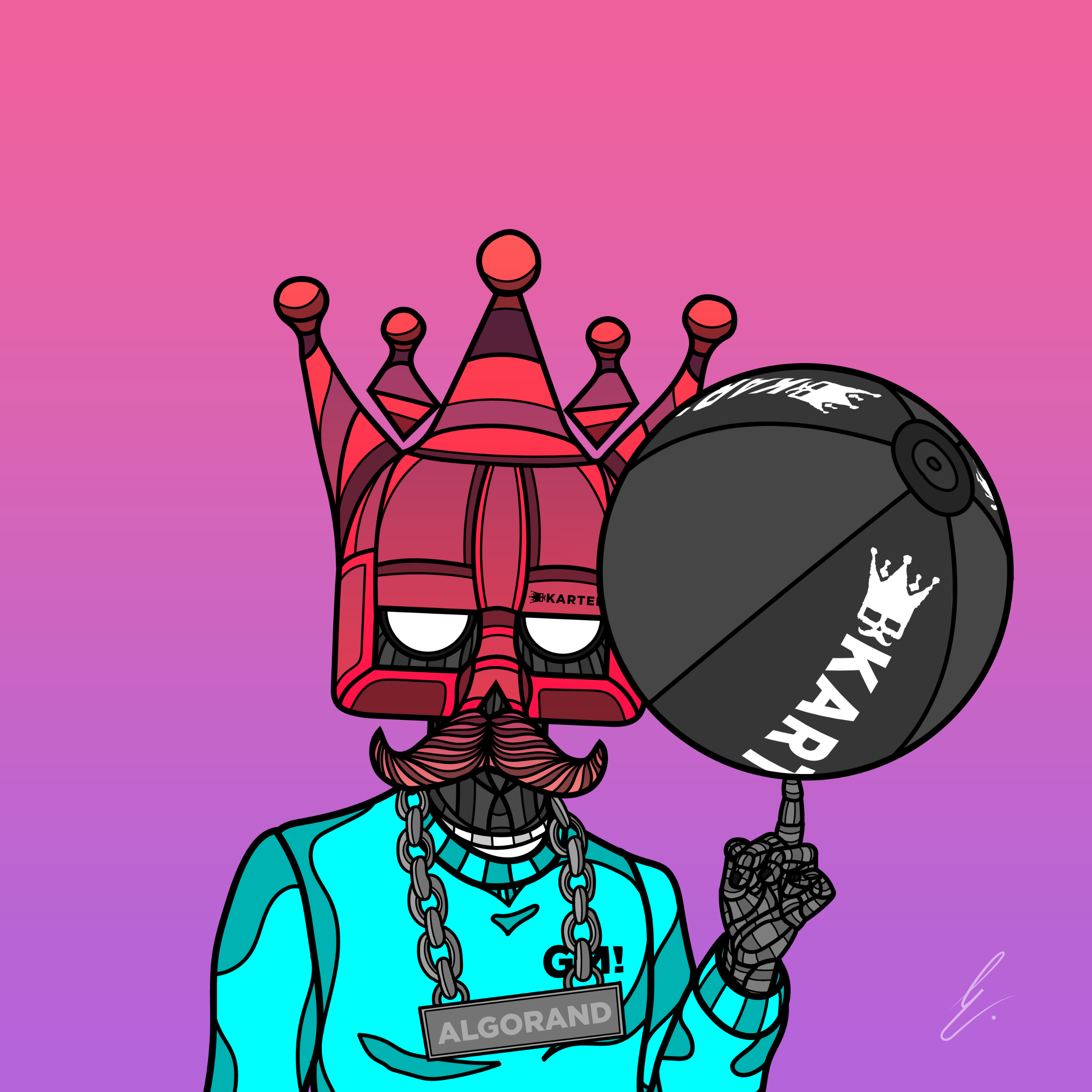 B-KARTEL: SQUADDIES #2079 NFT on Algorand