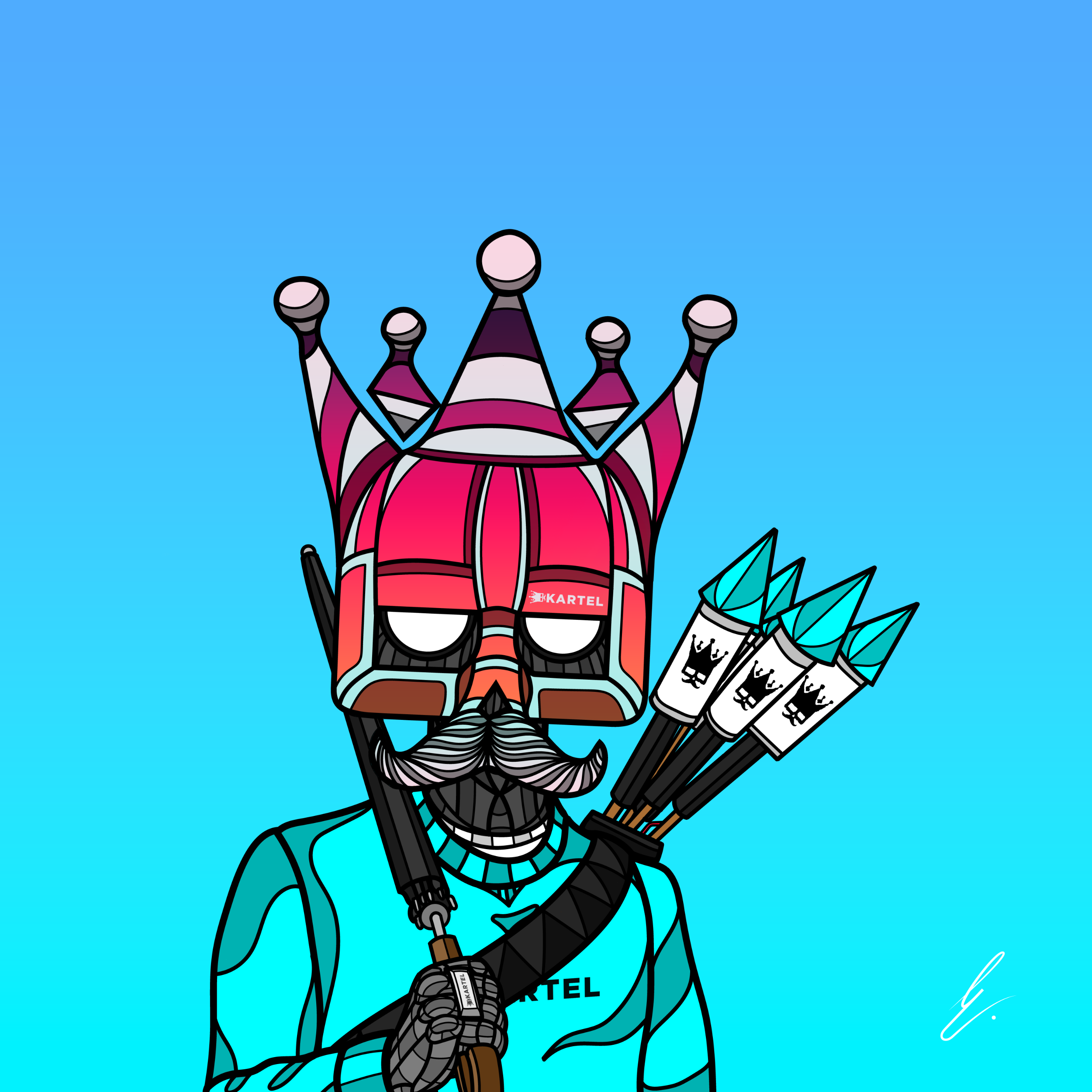 B-KARTEL: SQUADDIES #2080 NFT on Algorand