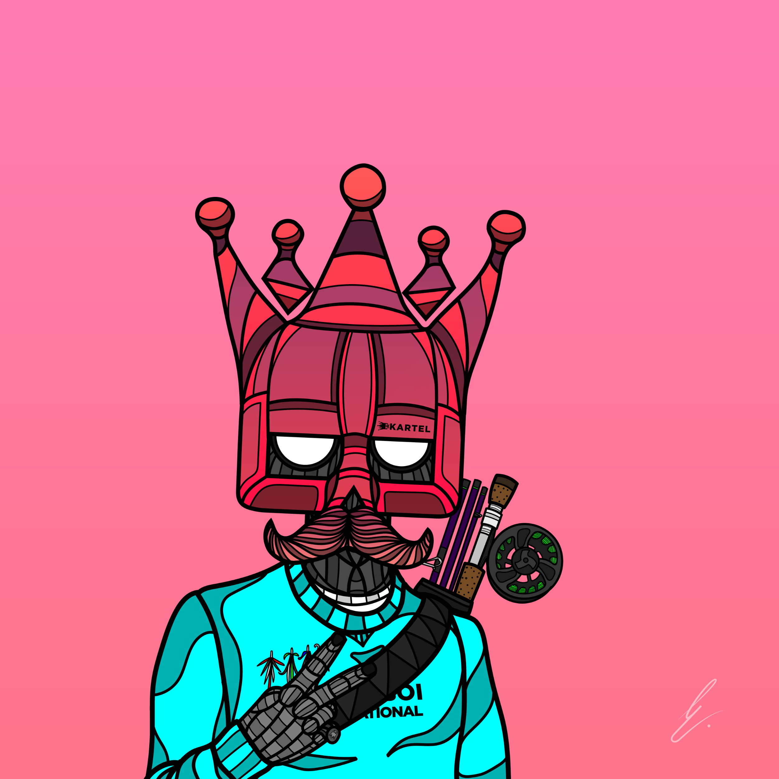 B-KARTEL: SQUADDIES #2083 NFT on Algorand