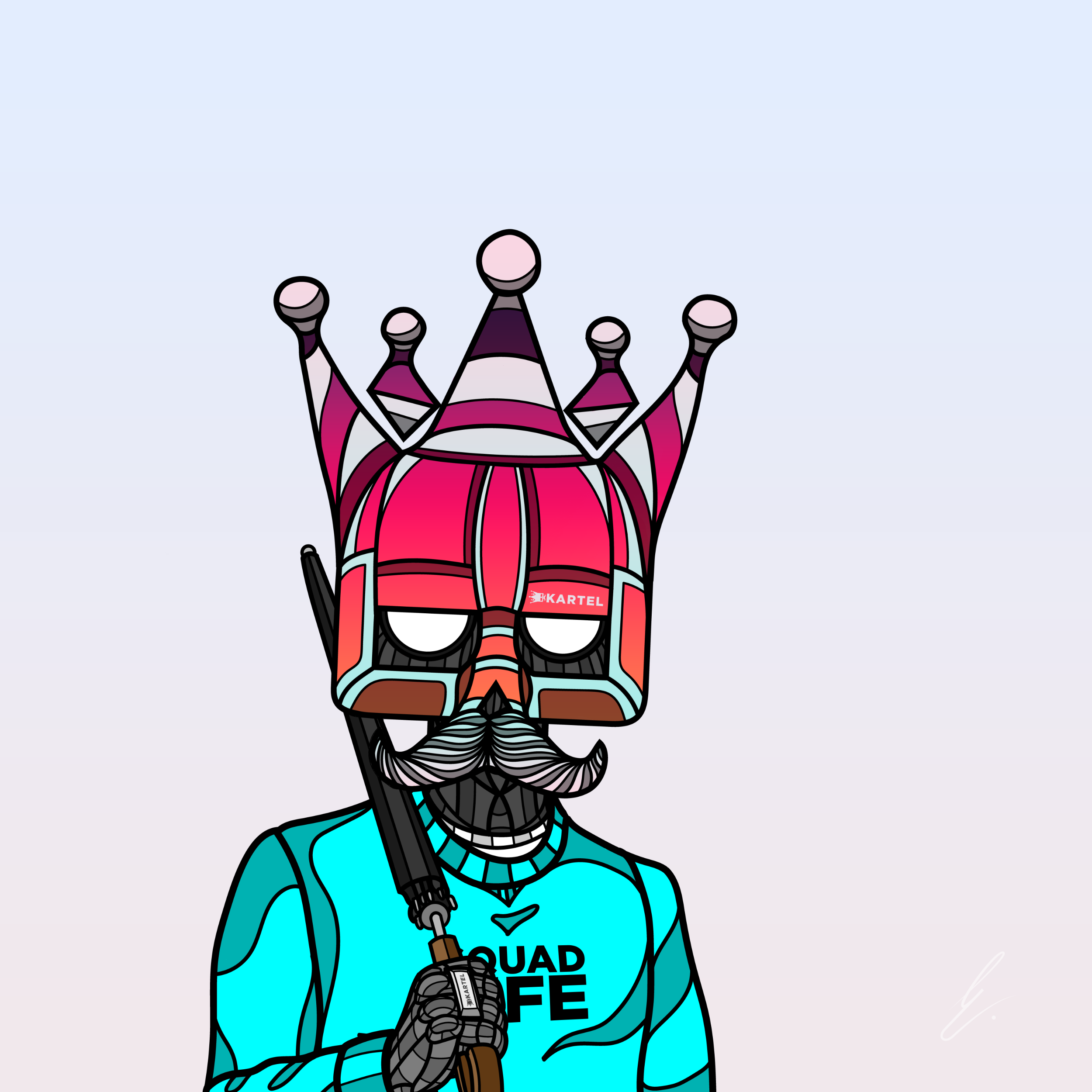 B-KARTEL: SQUADDIES #2088 NFT on Algorand