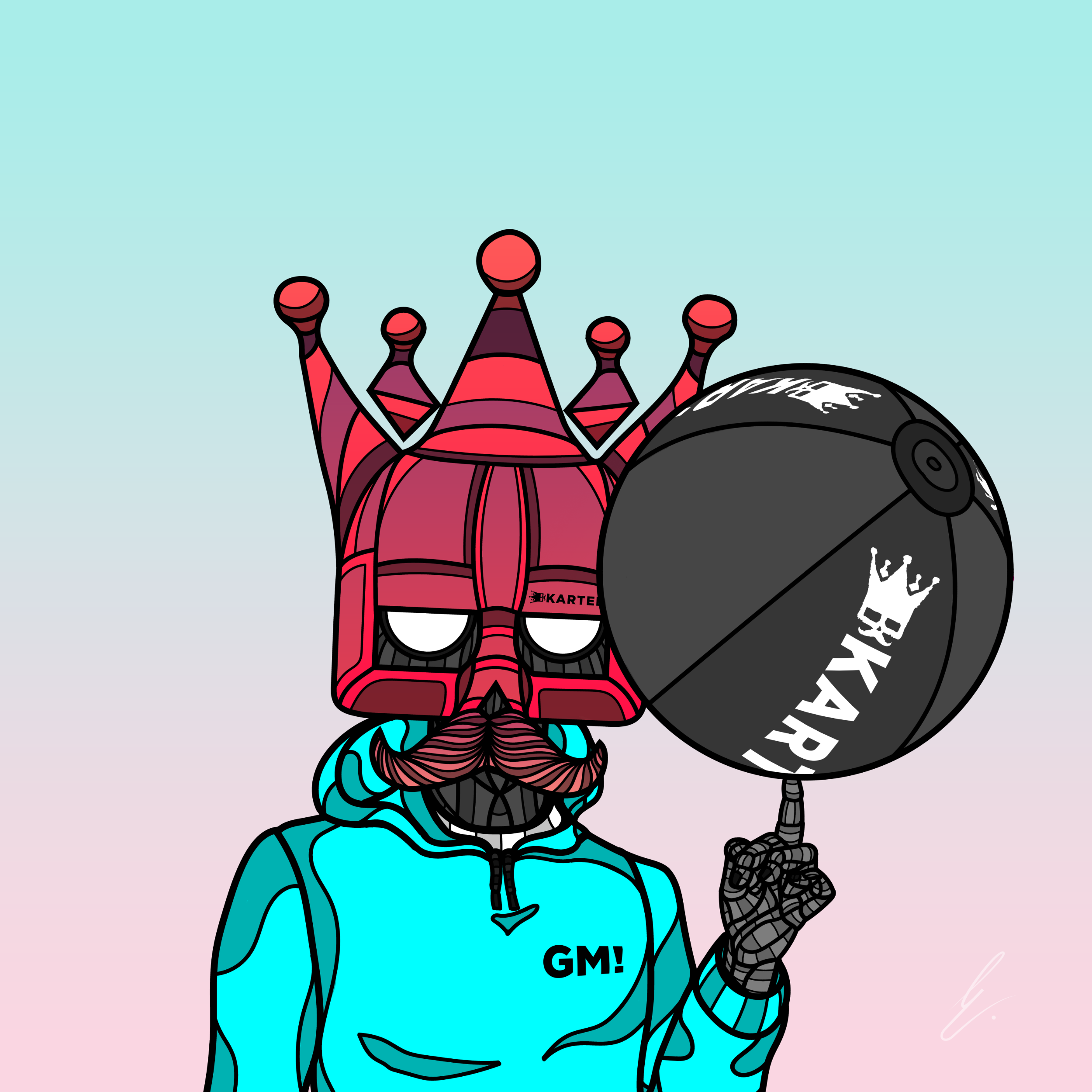 B-KARTEL: SQUADDIES #2099 NFT on Algorand