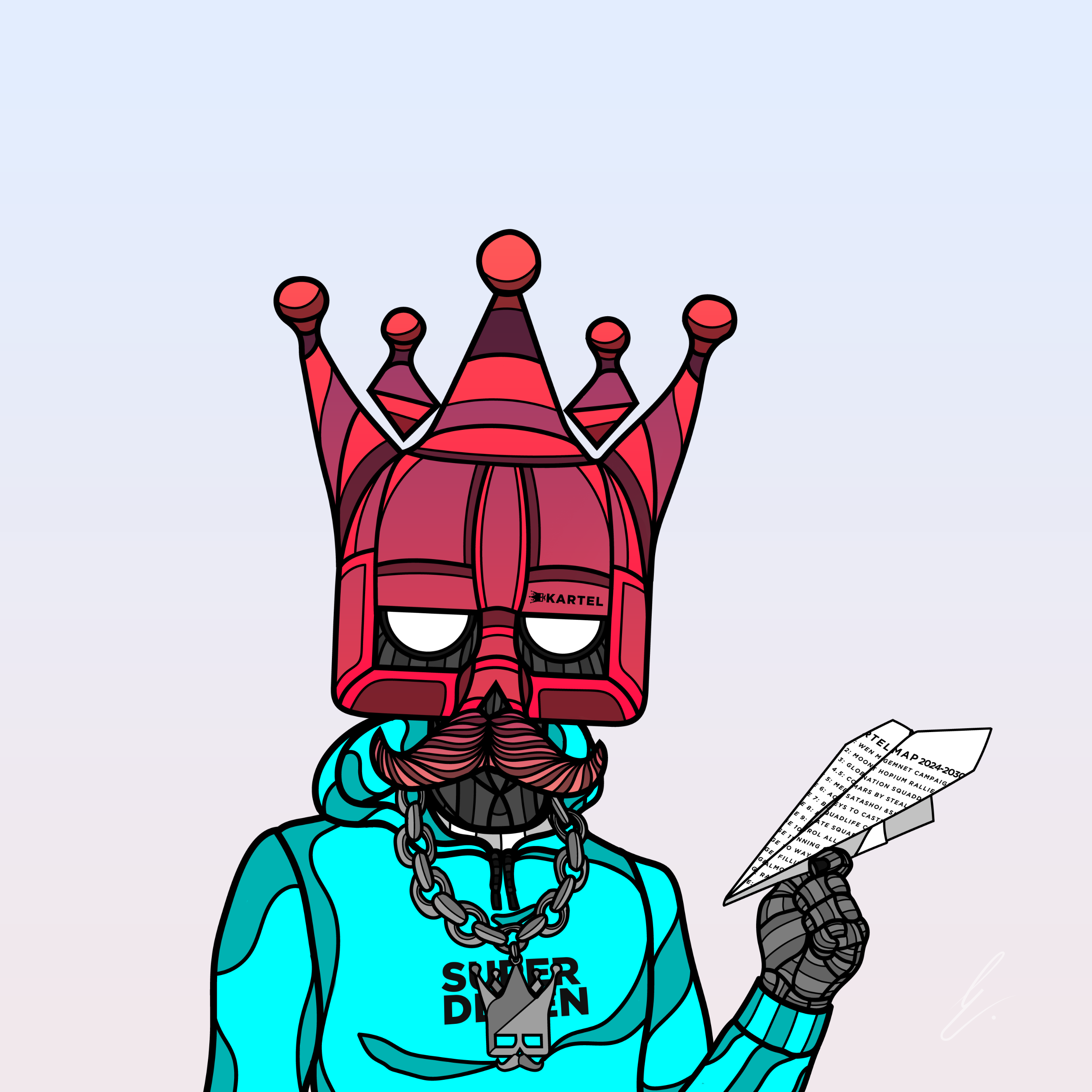 B-KARTEL: SQUADDIES #2104 NFT on Algorand