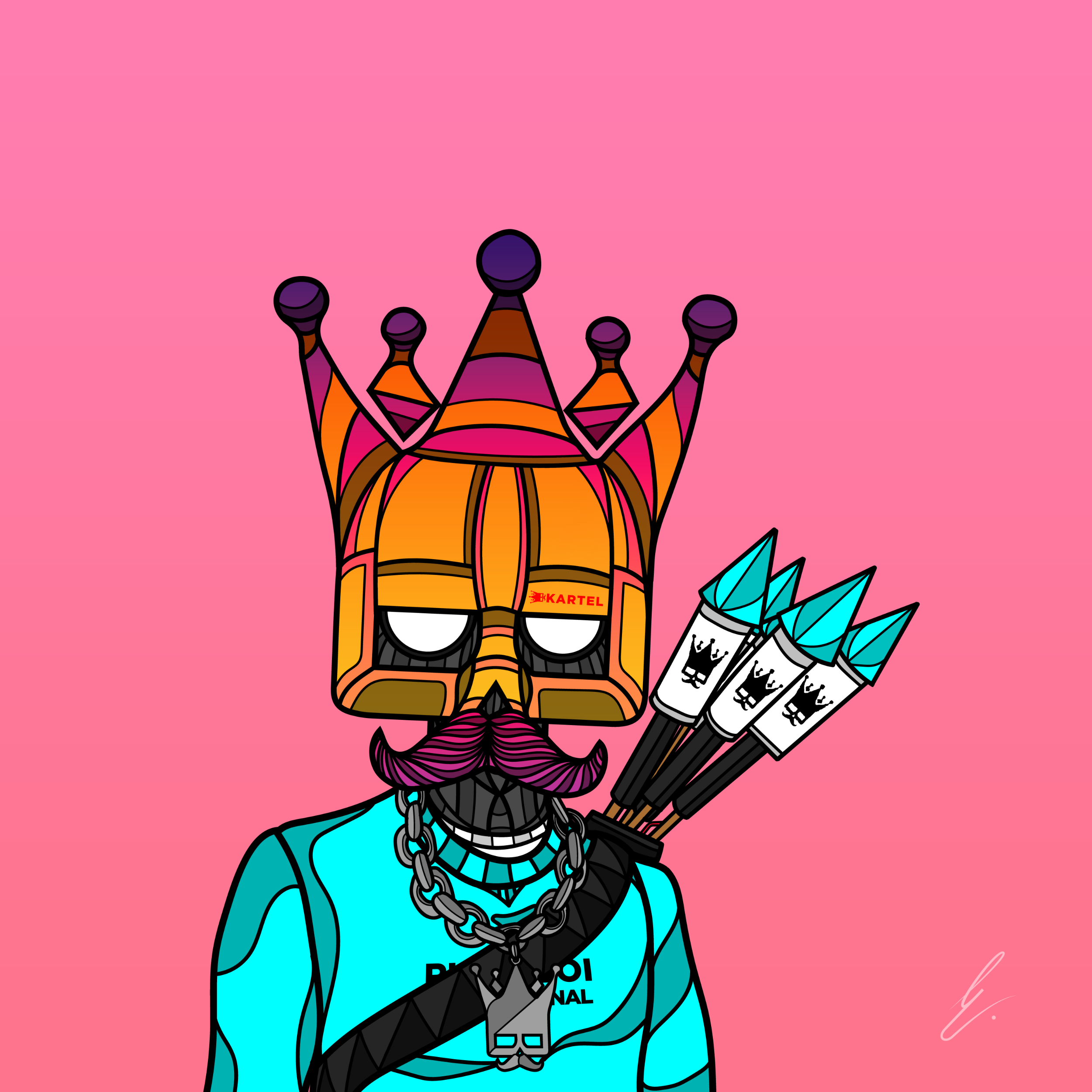 B-KARTEL: SQUADDIES #2113 NFT on Algorand