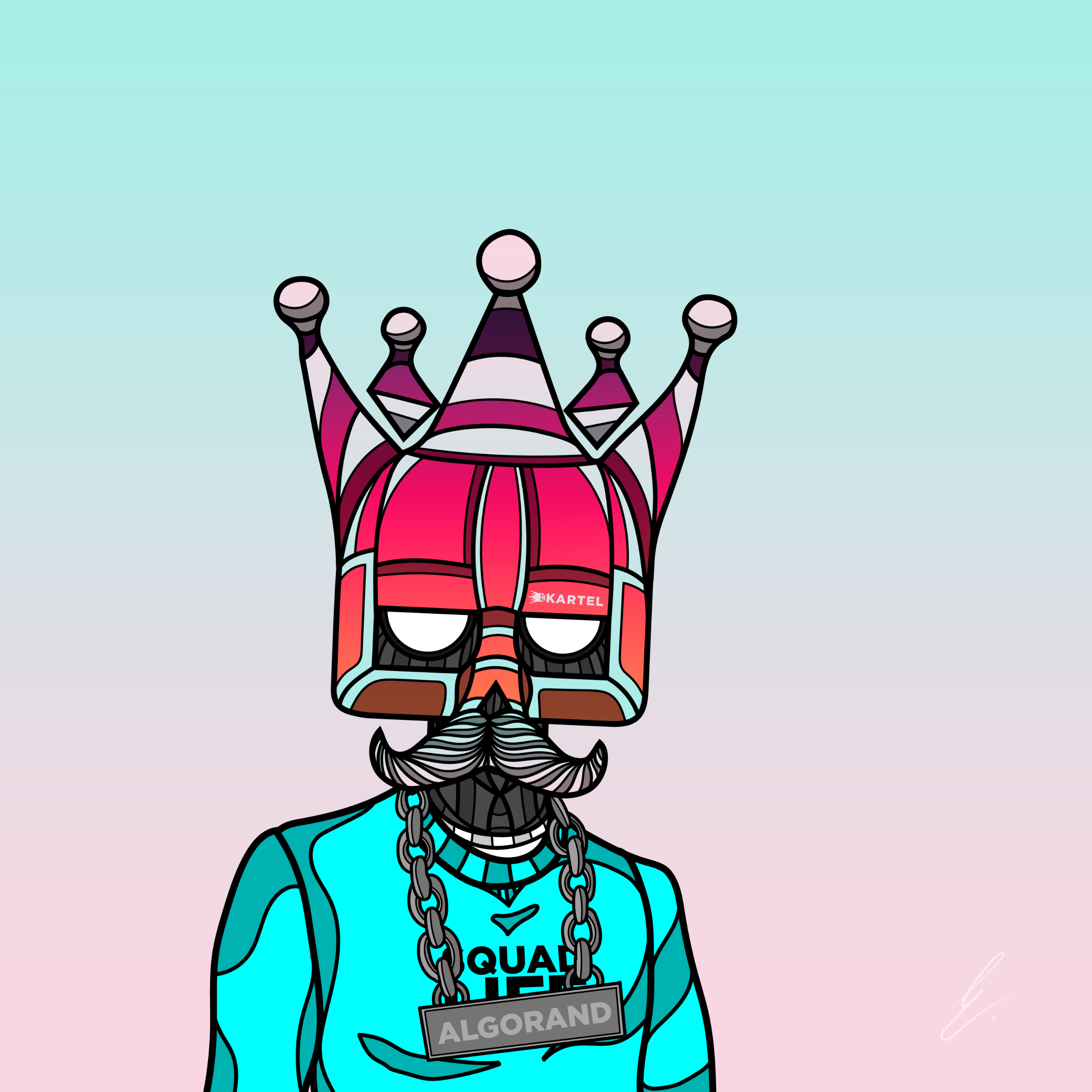 B-KARTEL: SQUADDIES #2116 NFT on Algorand