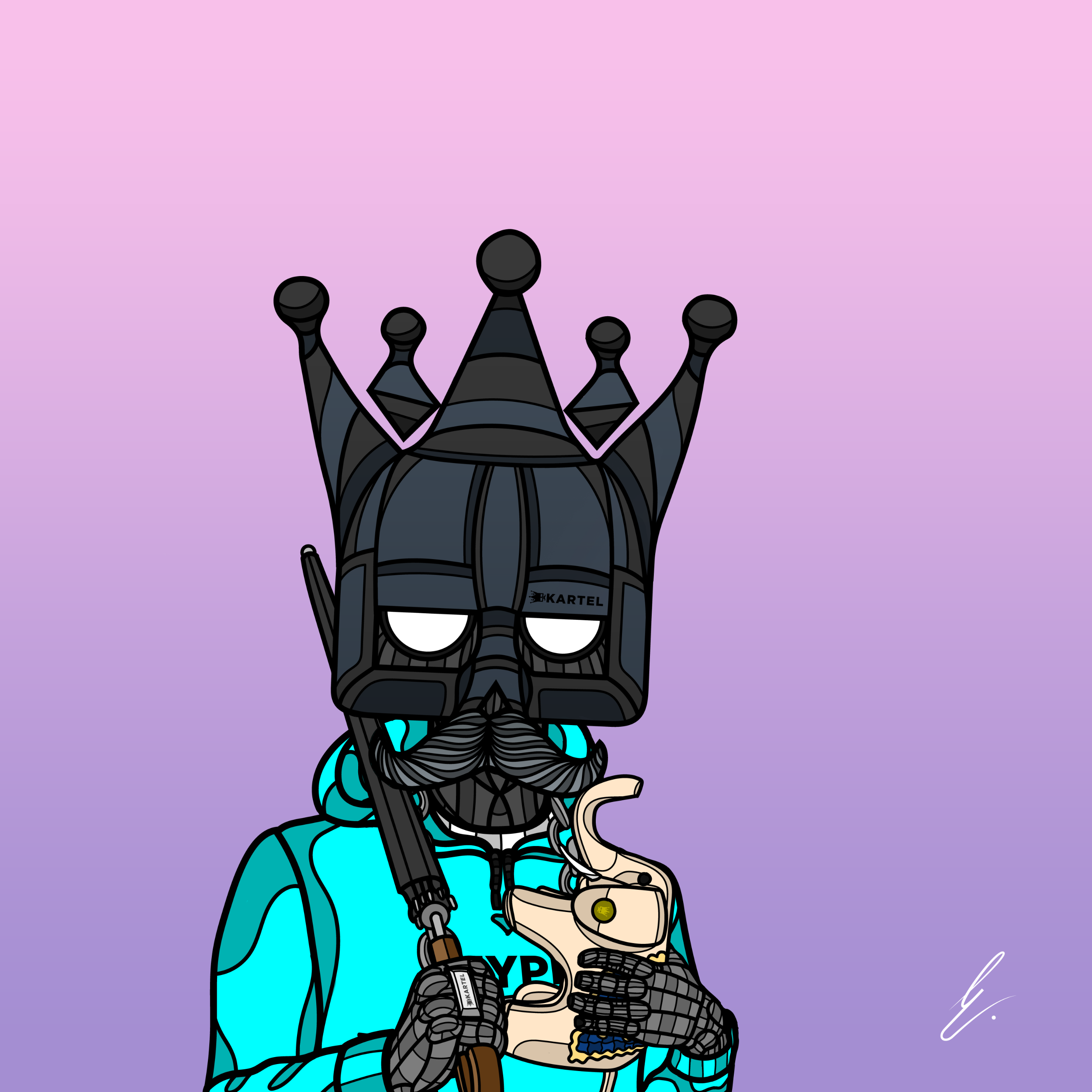 B-KARTEL: SQUADDIES #2117 NFT on Algorand