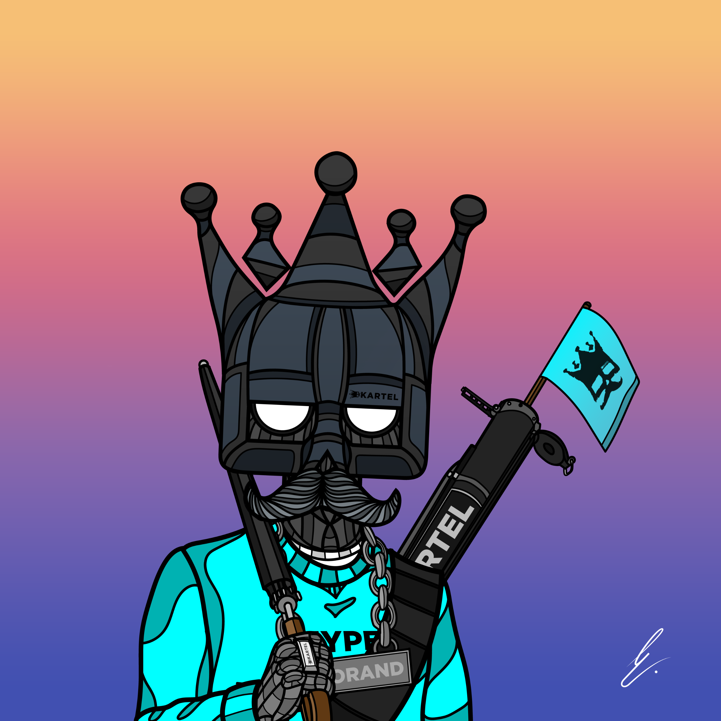 B-KARTEL: SQUADDIES #2118 NFT on Algorand