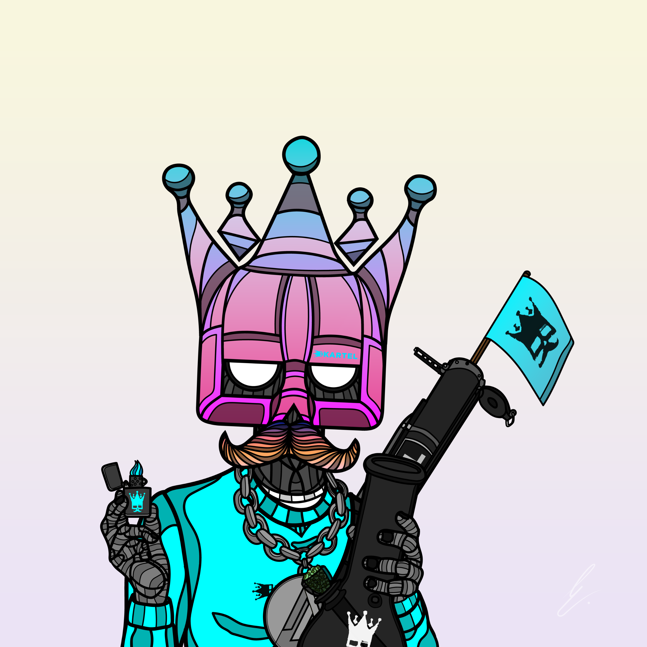 B-KARTEL: SQUADDIES #2122 NFT on Algorand