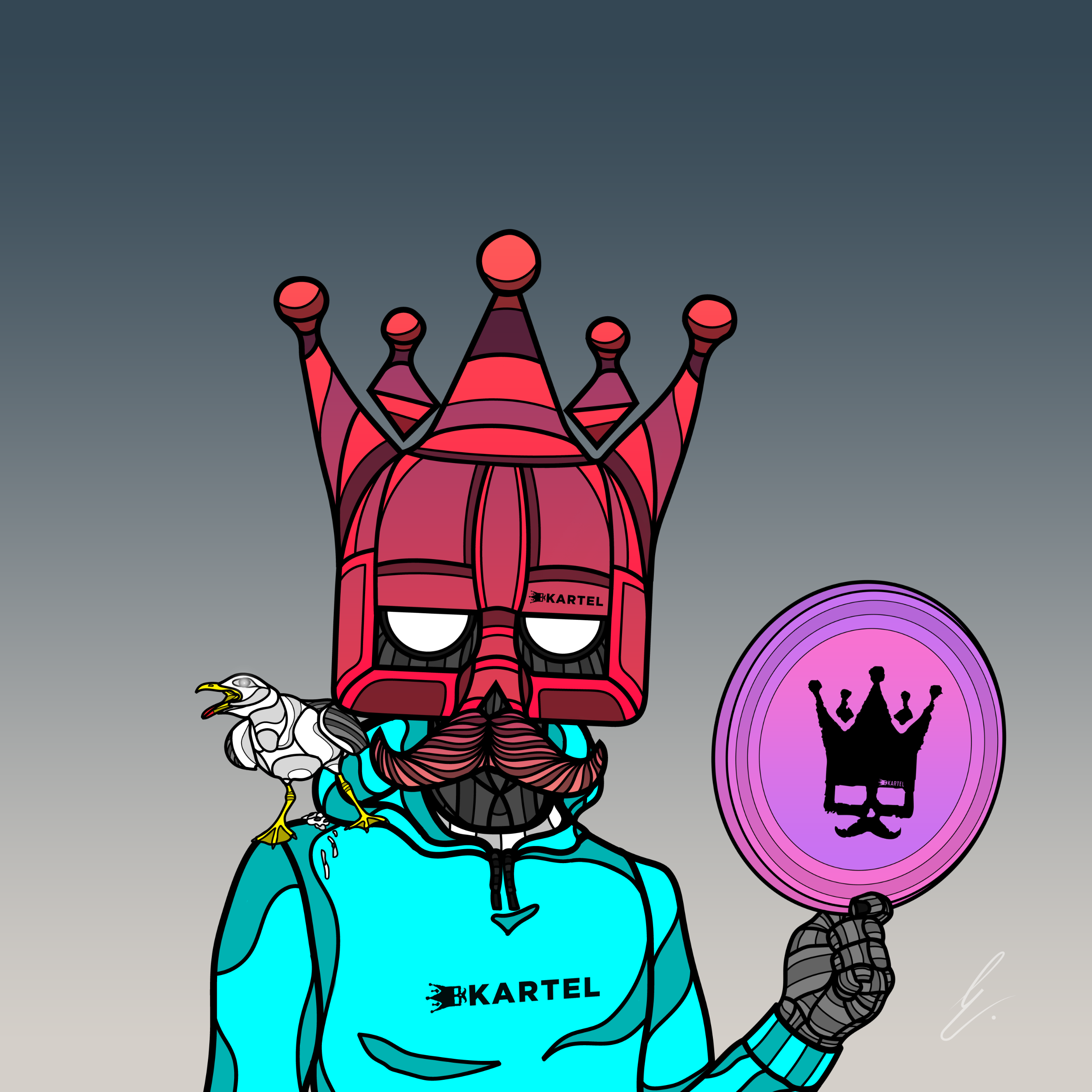 B-KARTEL: SQUADDIES #2123 NFT on Algorand