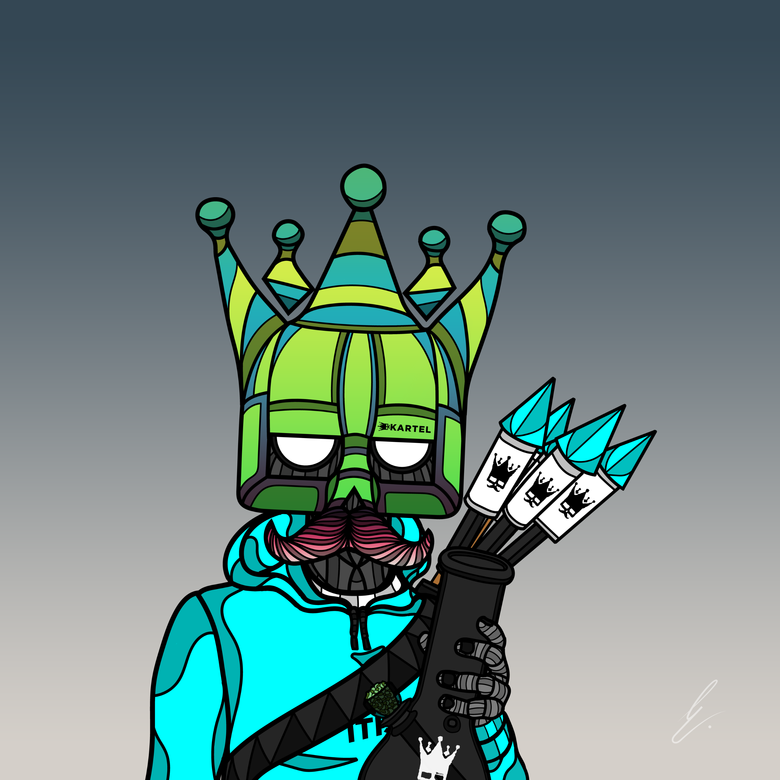 B-KARTEL: SQUADDIES #2125 NFT on Algorand