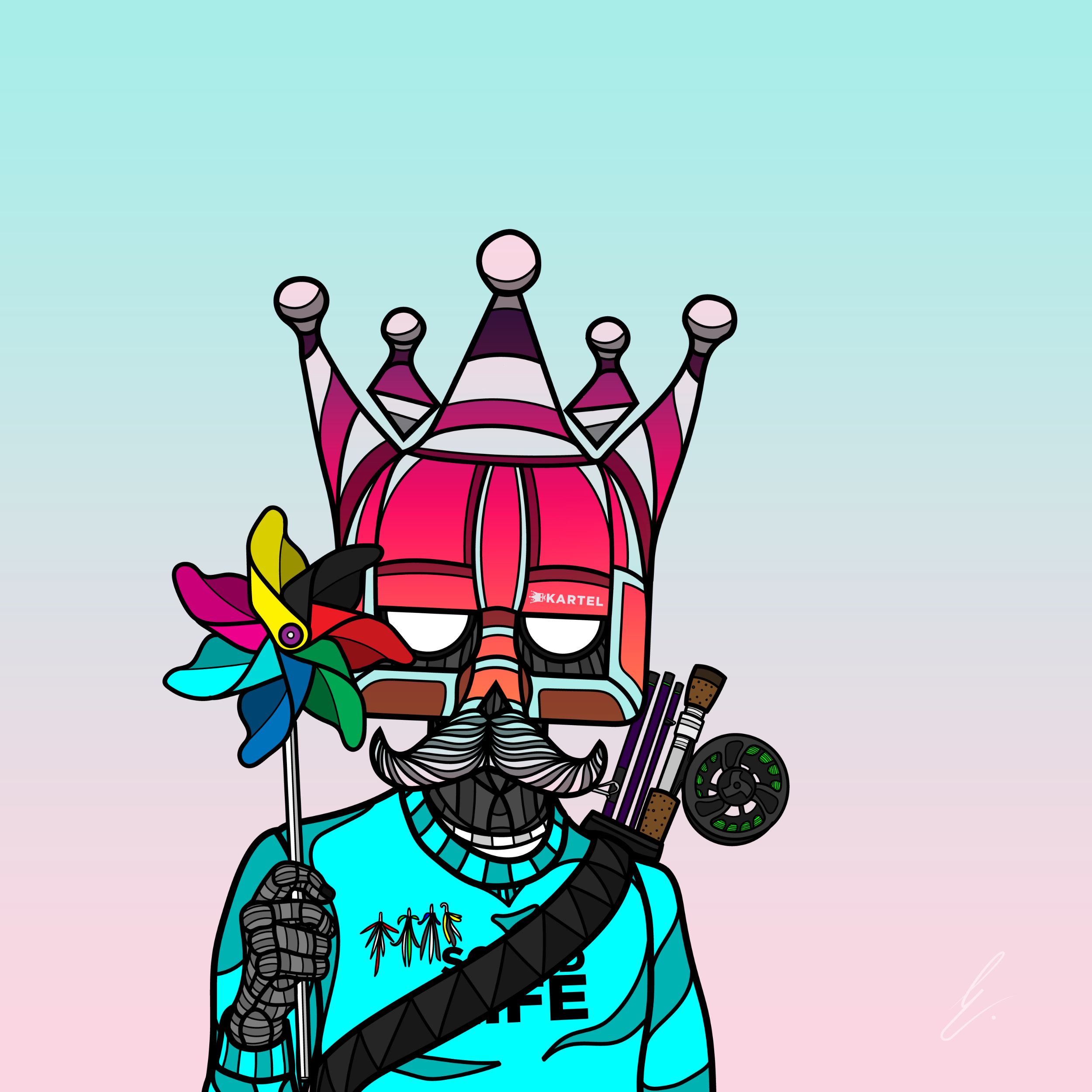 B-KARTEL: SQUADDIES #2127 NFT on Algorand