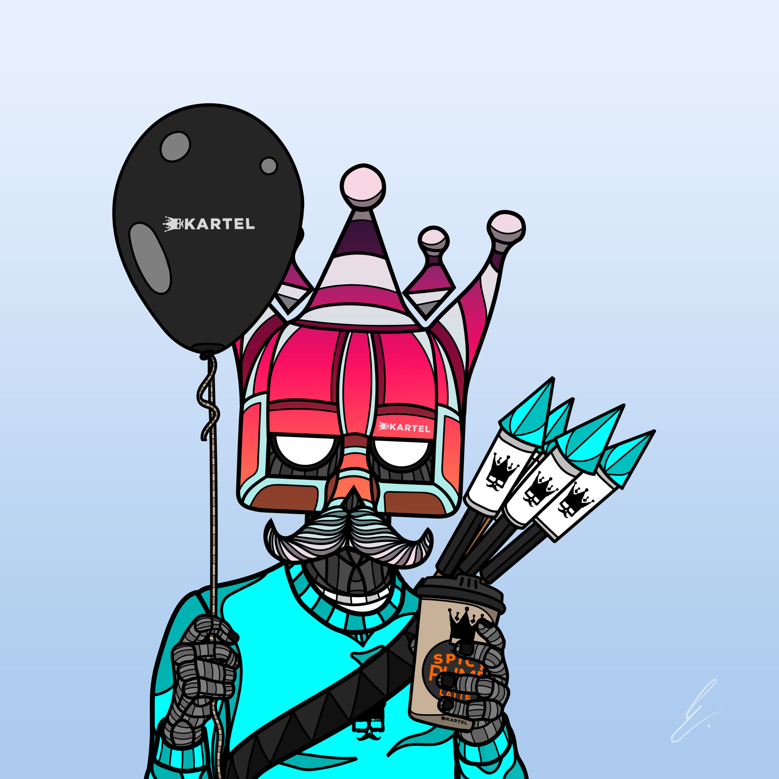 B-KARTEL: SQUADDIES #2128 NFT on Algorand