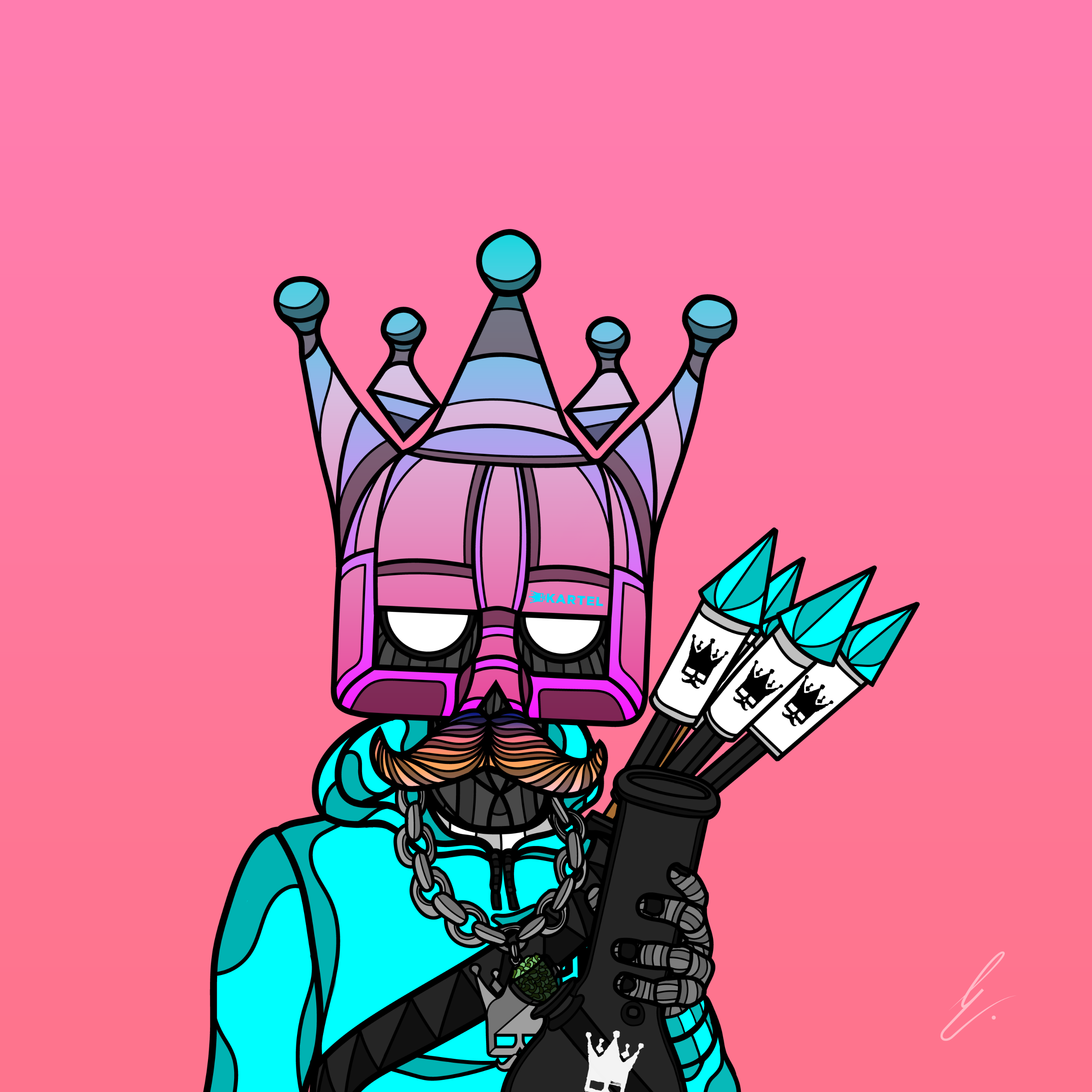 B-KARTEL: SQUADDIES #2141 NFT on Algorand