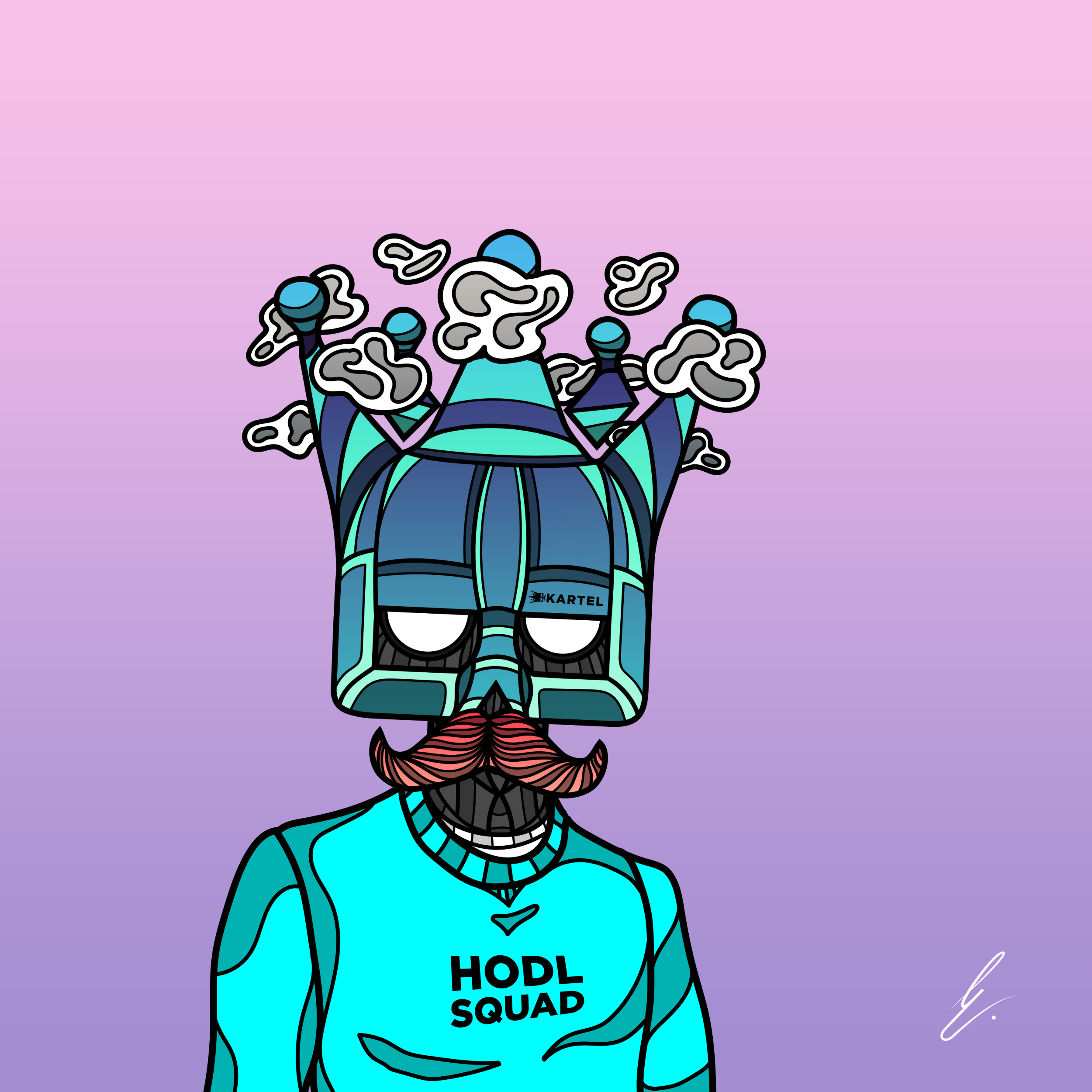 B-KARTEL: SQUADDIES #2142 NFT on Algorand