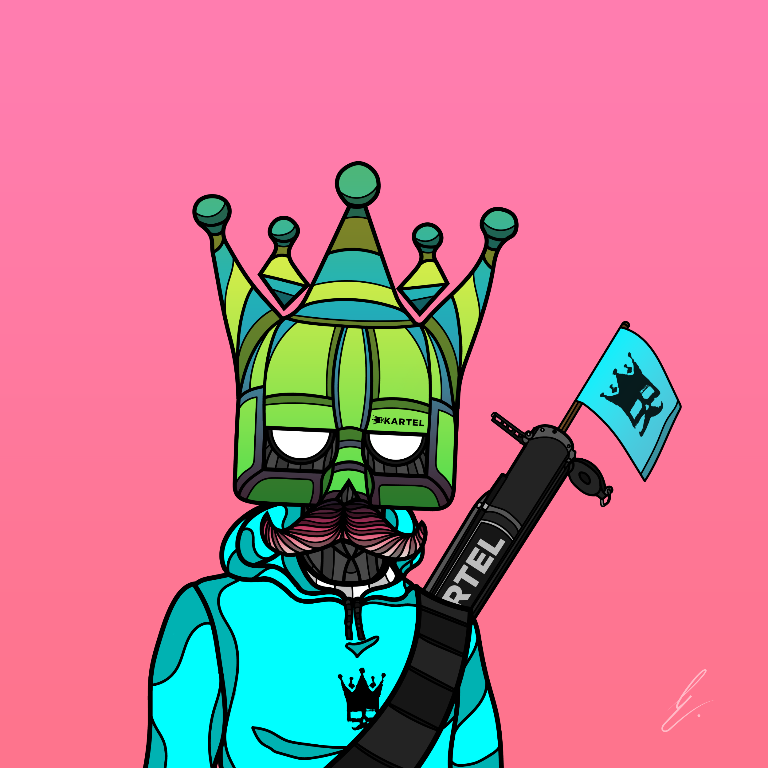 B-KARTEL: SQUADDIES #2149 NFT on Algorand