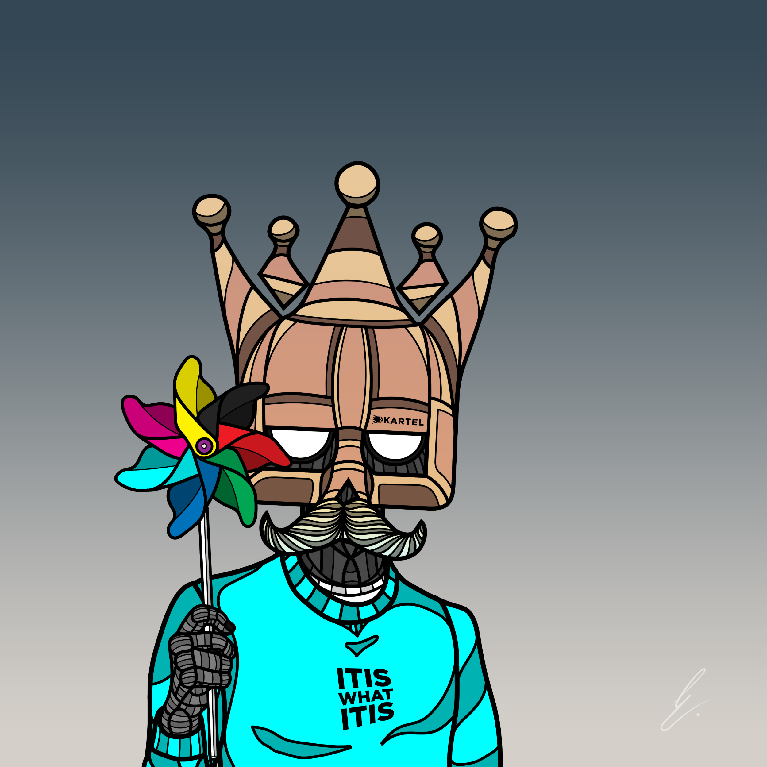 B-KARTEL: SQUADDIES #2151 NFT on Algorand