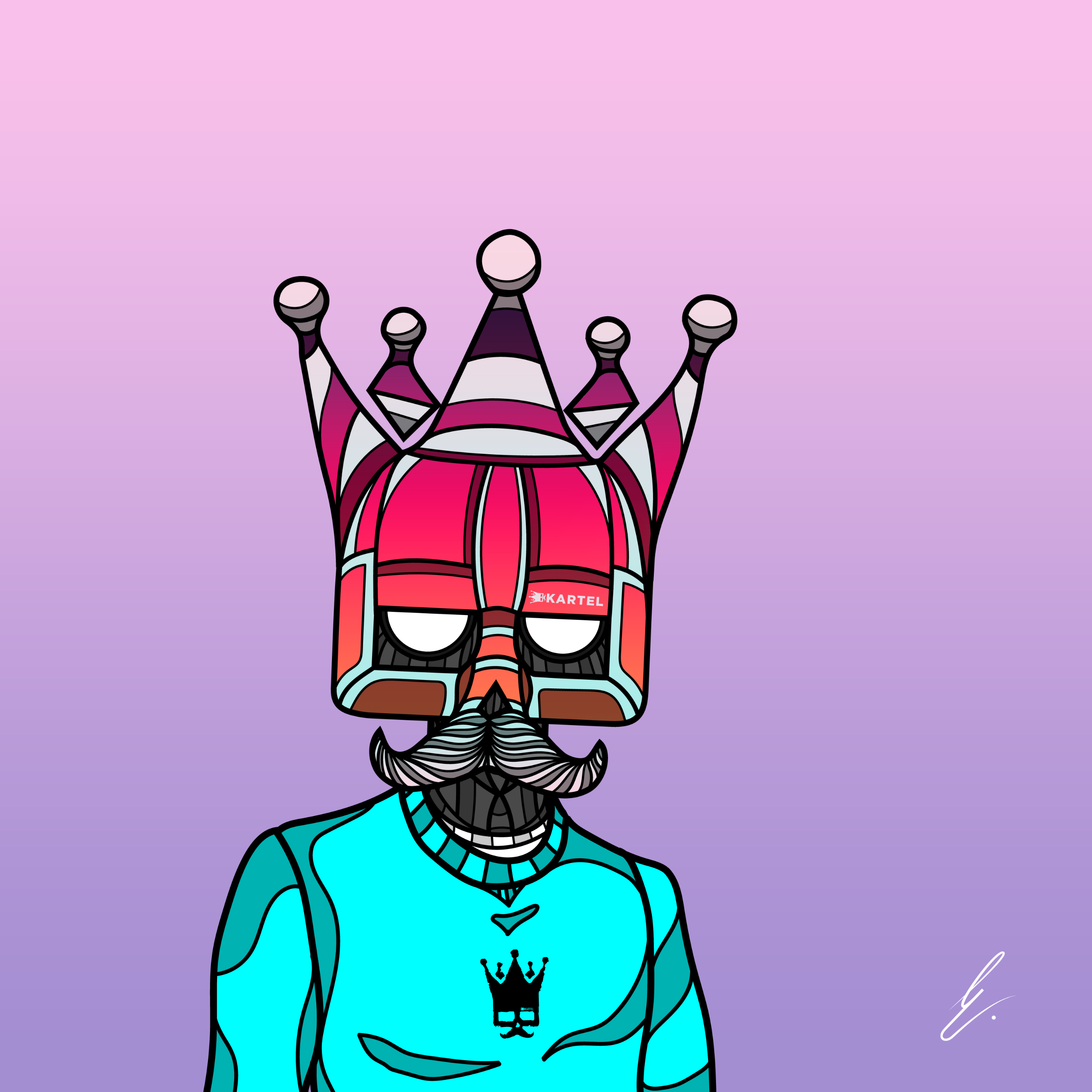 B-KARTEL: SQUADDIES #2153 NFT on Algorand