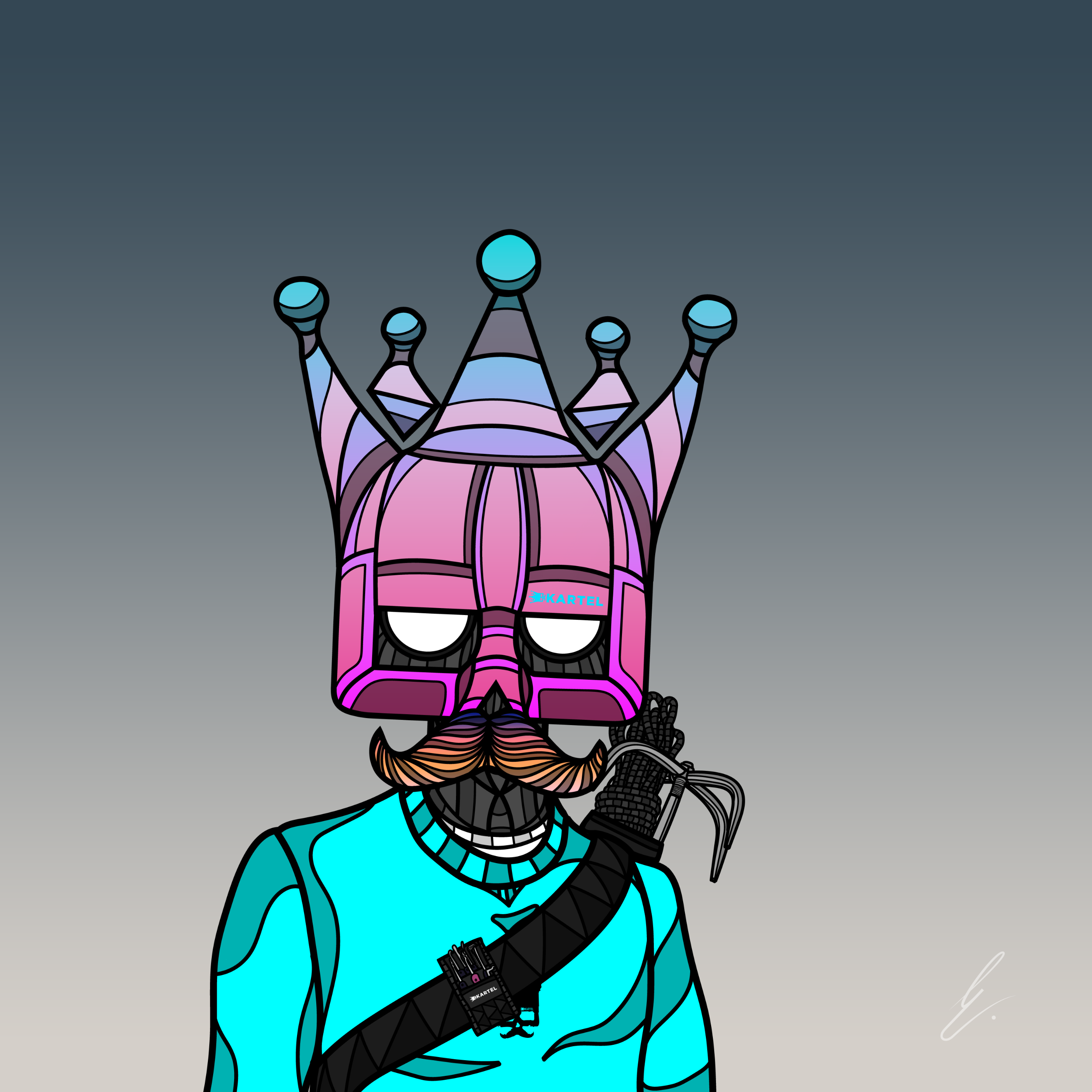 B-KARTEL: SQUADDIES #2163 NFT on Algorand