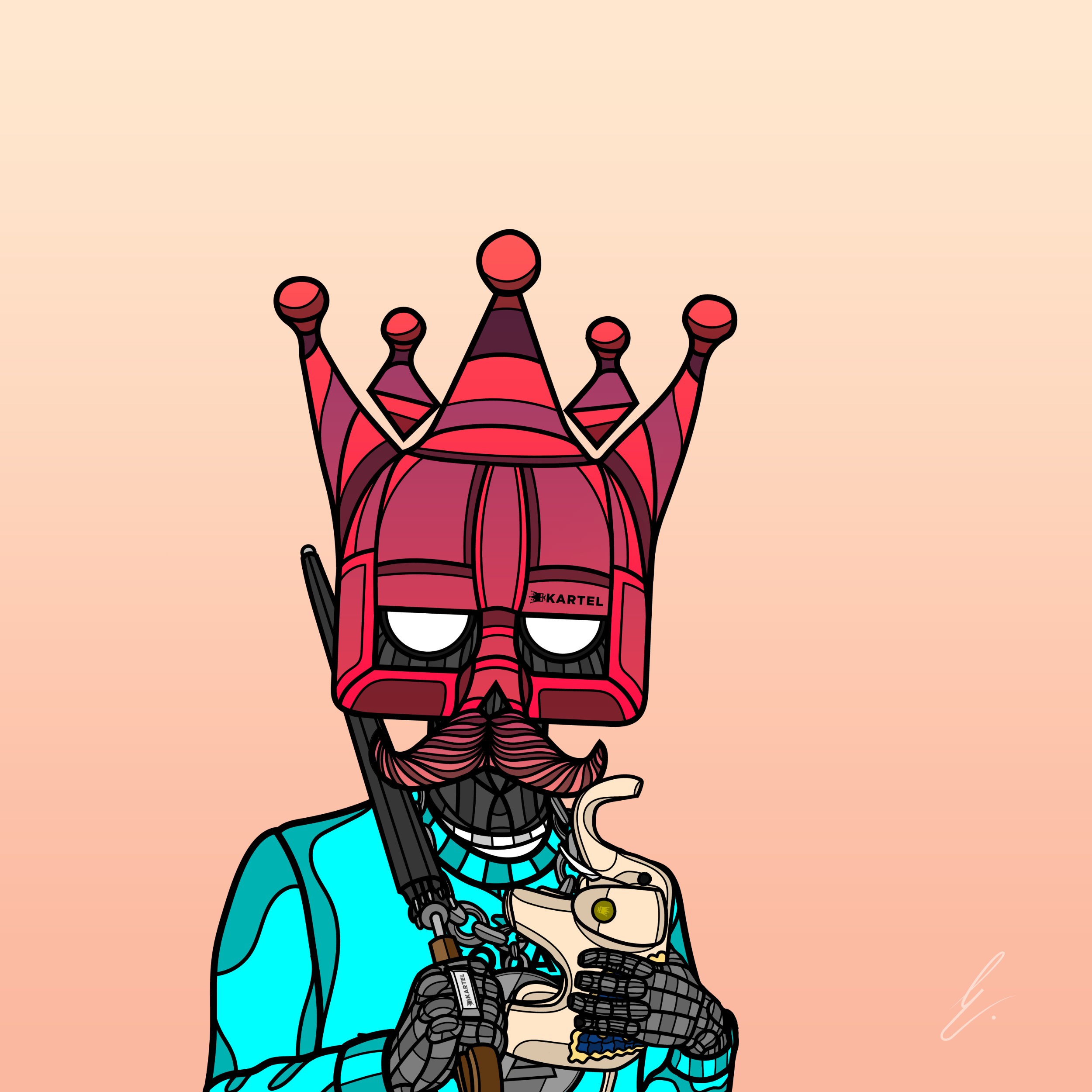 B-KARTEL: SQUADDIES #2170 NFT on Algorand