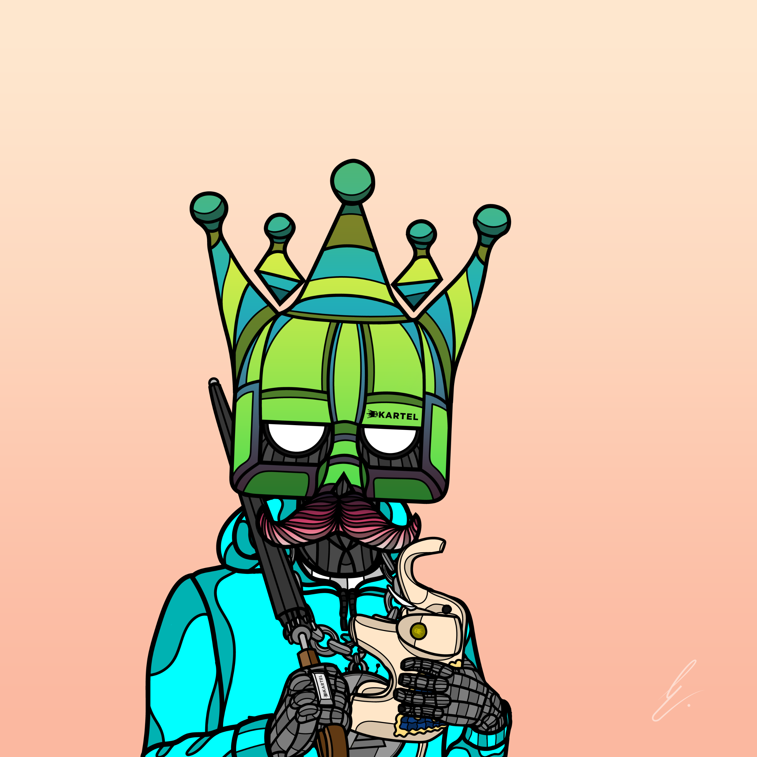 B-KARTEL: SQUADDIES #2171 NFT on Algorand