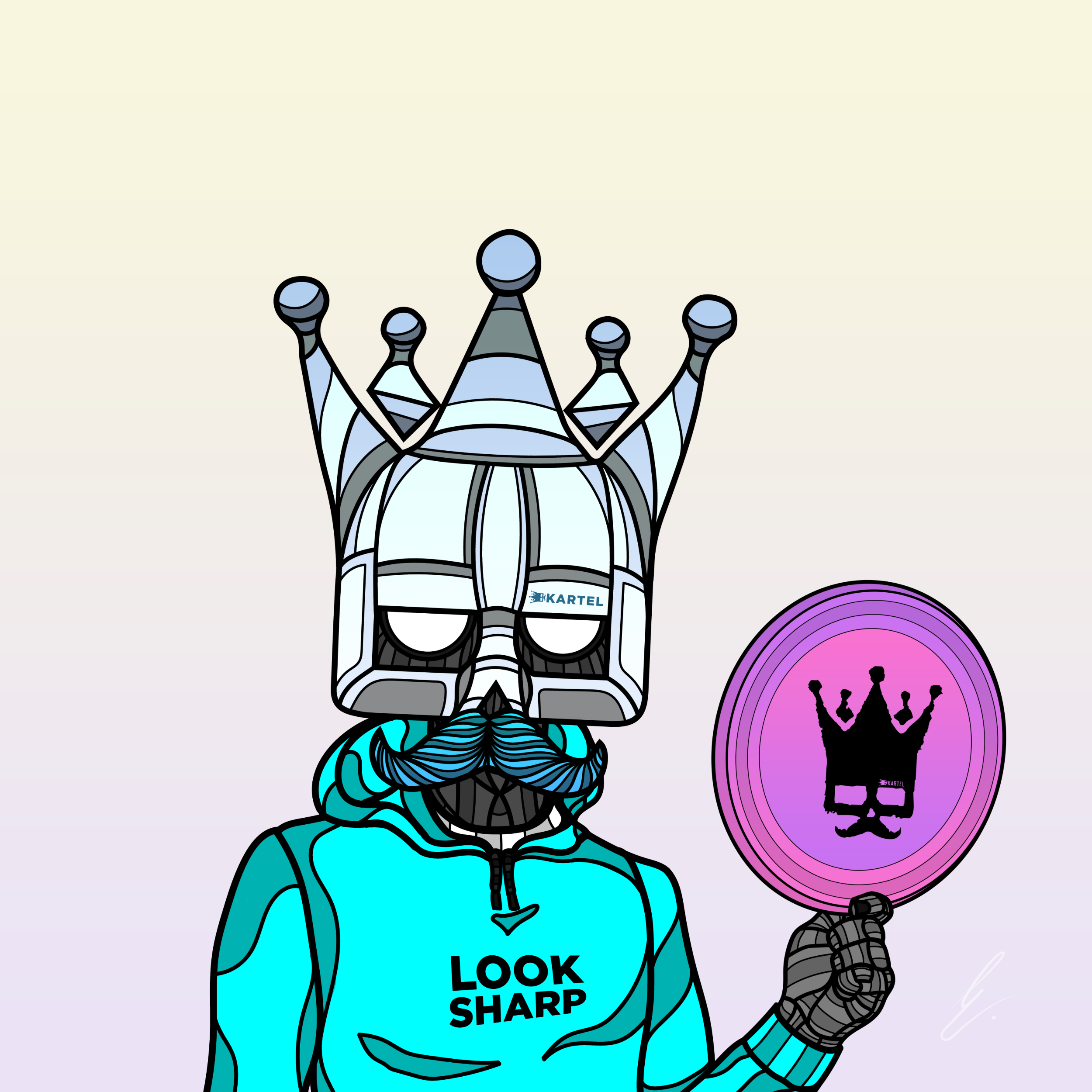 B-KARTEL: SQUADDIES #2186 NFT on Algorand