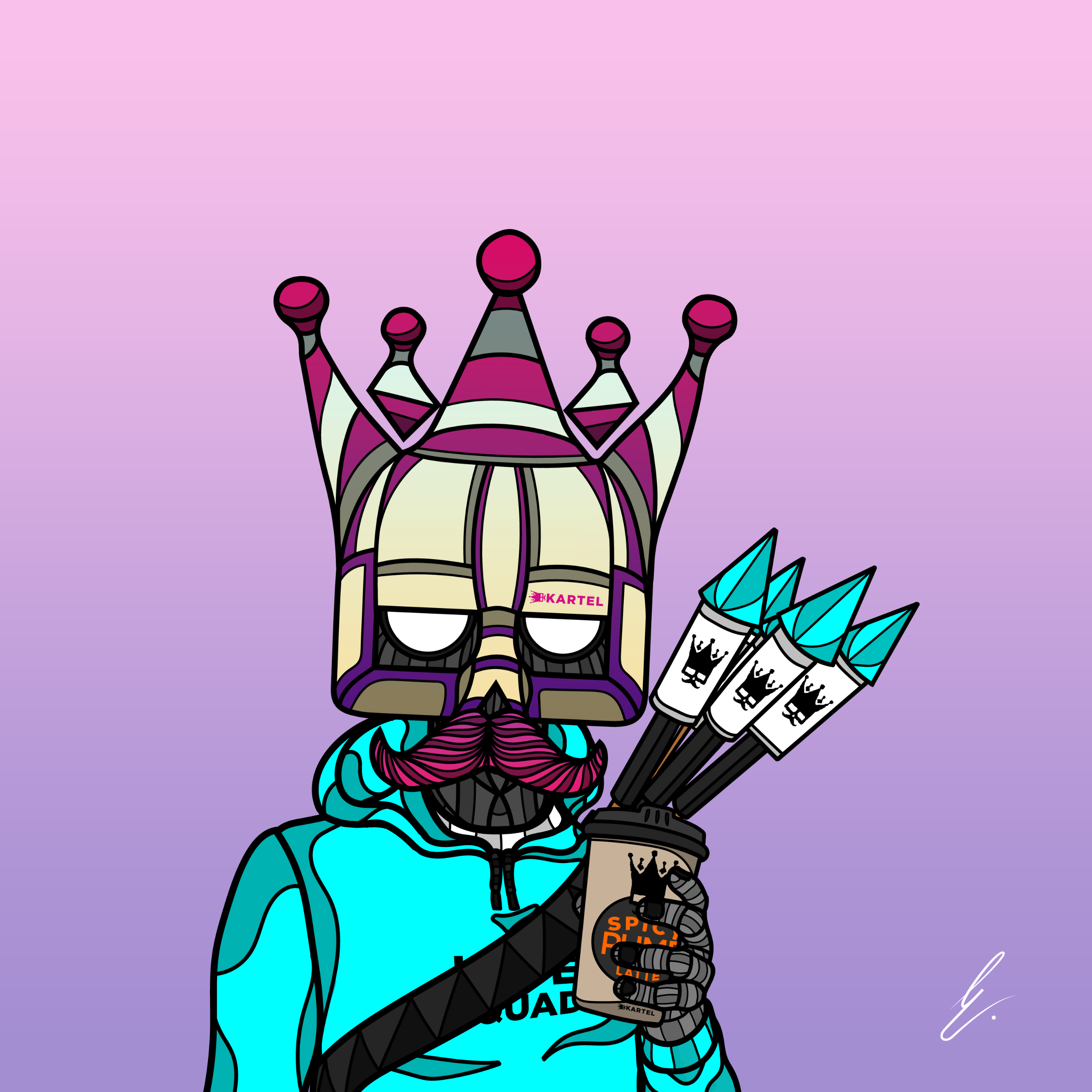 B-KARTEL: SQUADDIES #2193 NFT on Algorand