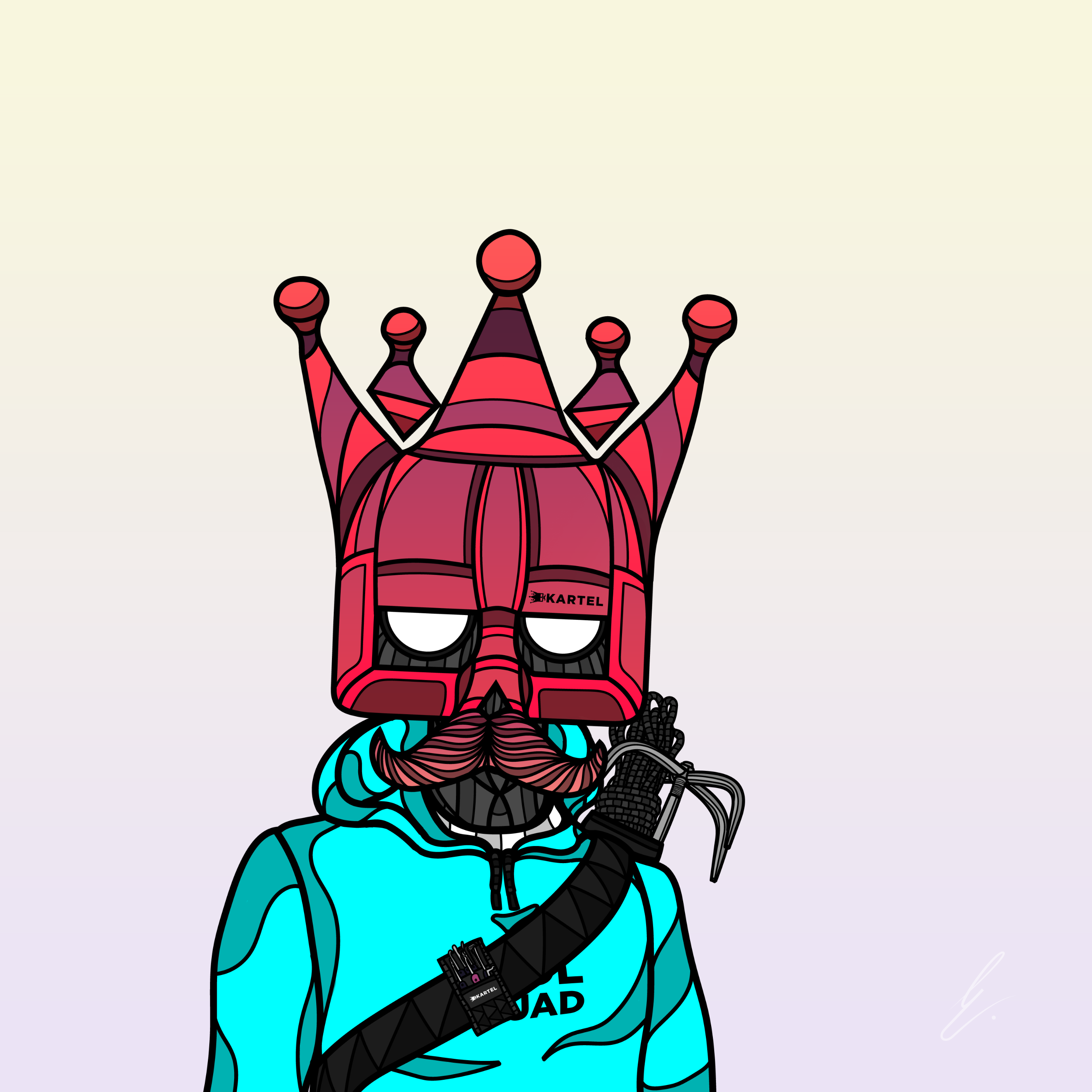 B-KARTEL: SQUADDIES #2201 NFT on Algorand