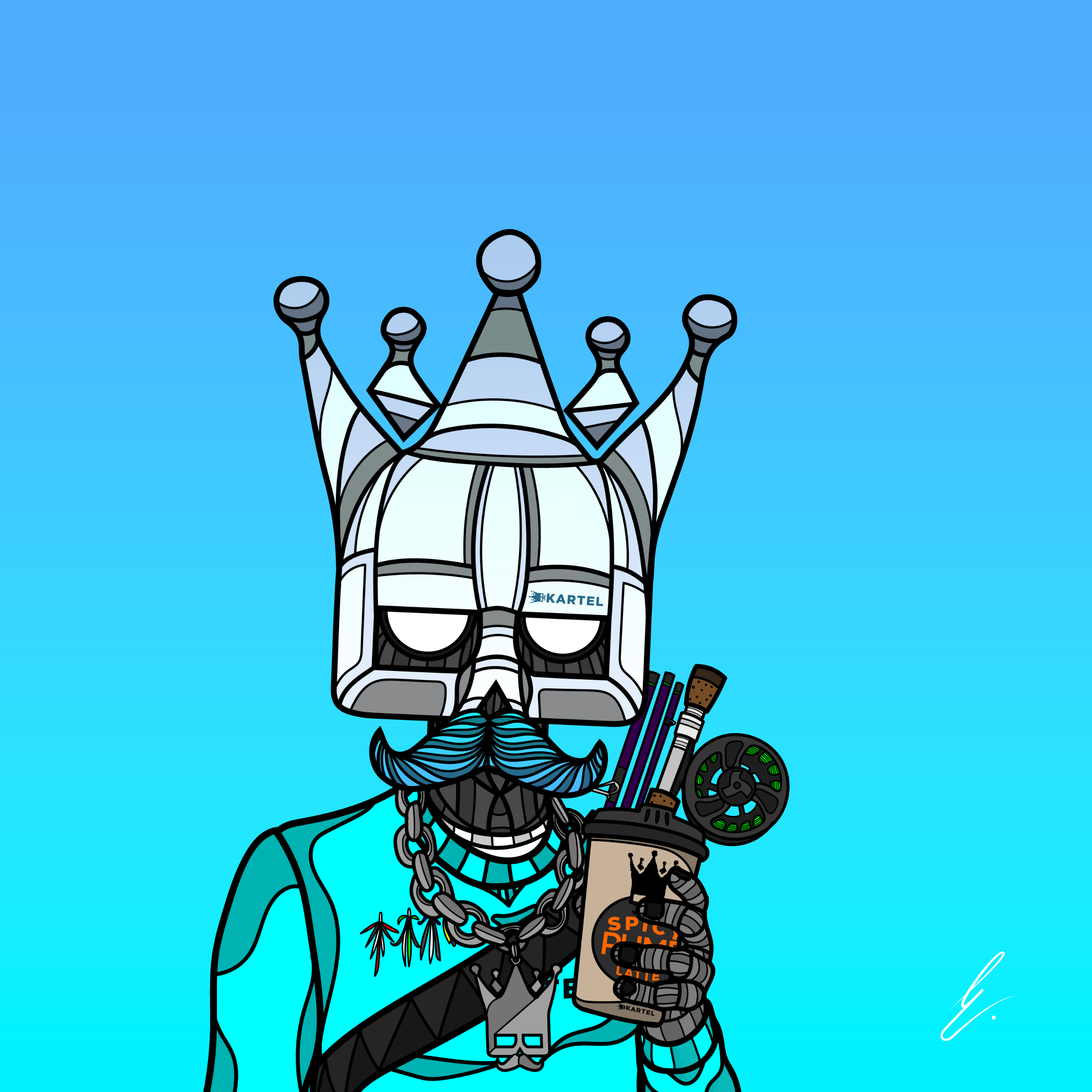 B-KARTEL: SQUADDIES #2207 NFT on Algorand