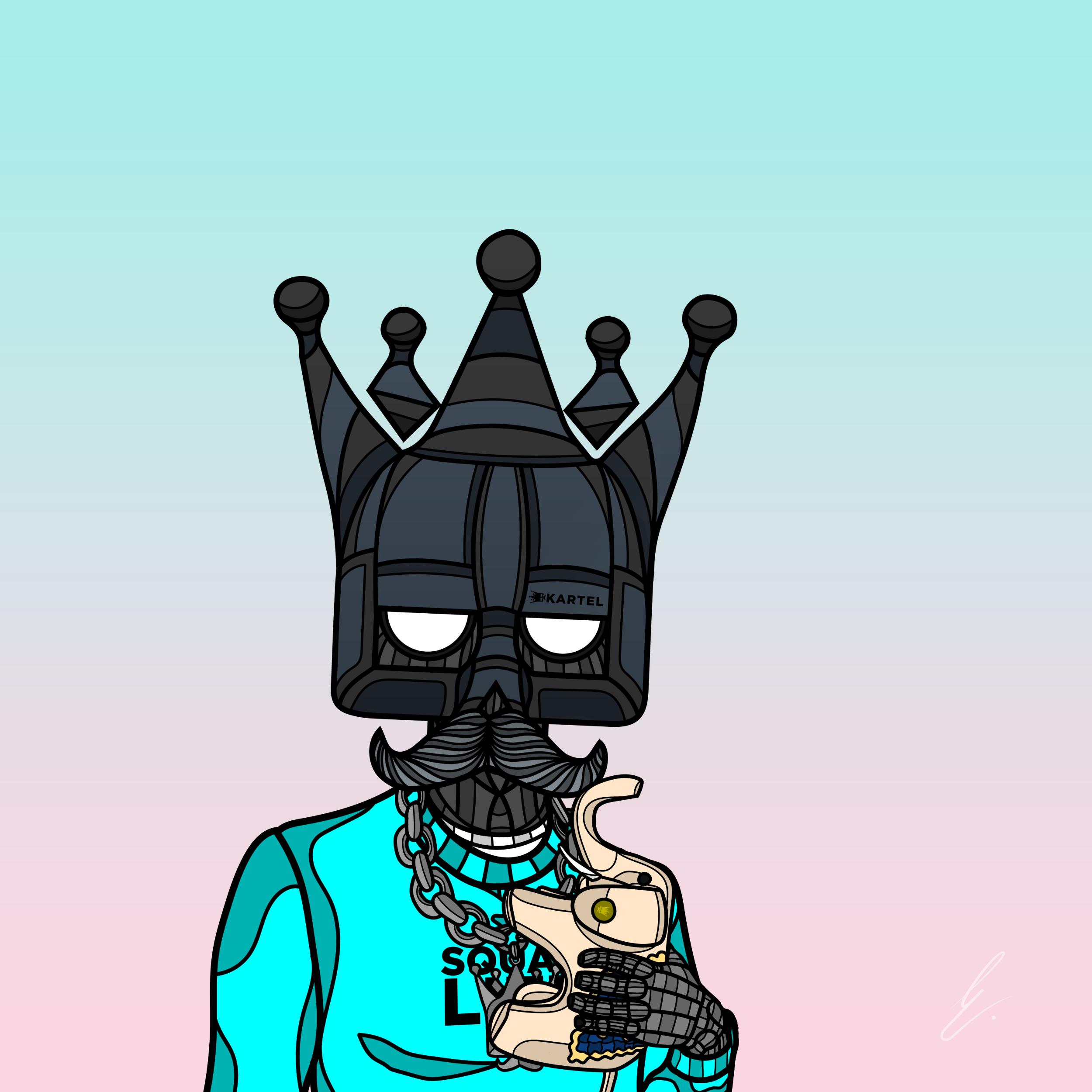 B-KARTEL: SQUADDIES #2221 NFT on Algorand