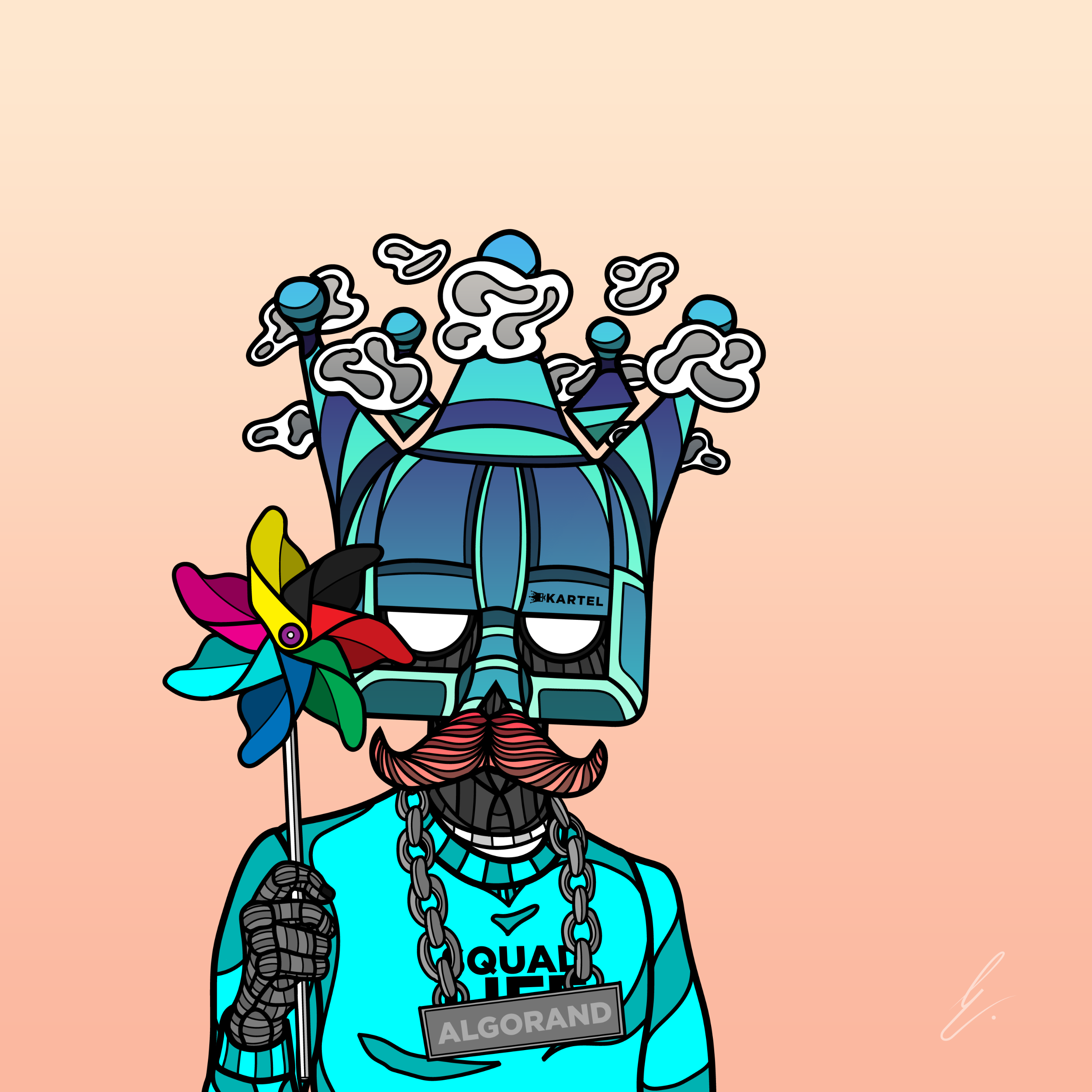 B-KARTEL: SQUADDIES #2223 NFT on Algorand